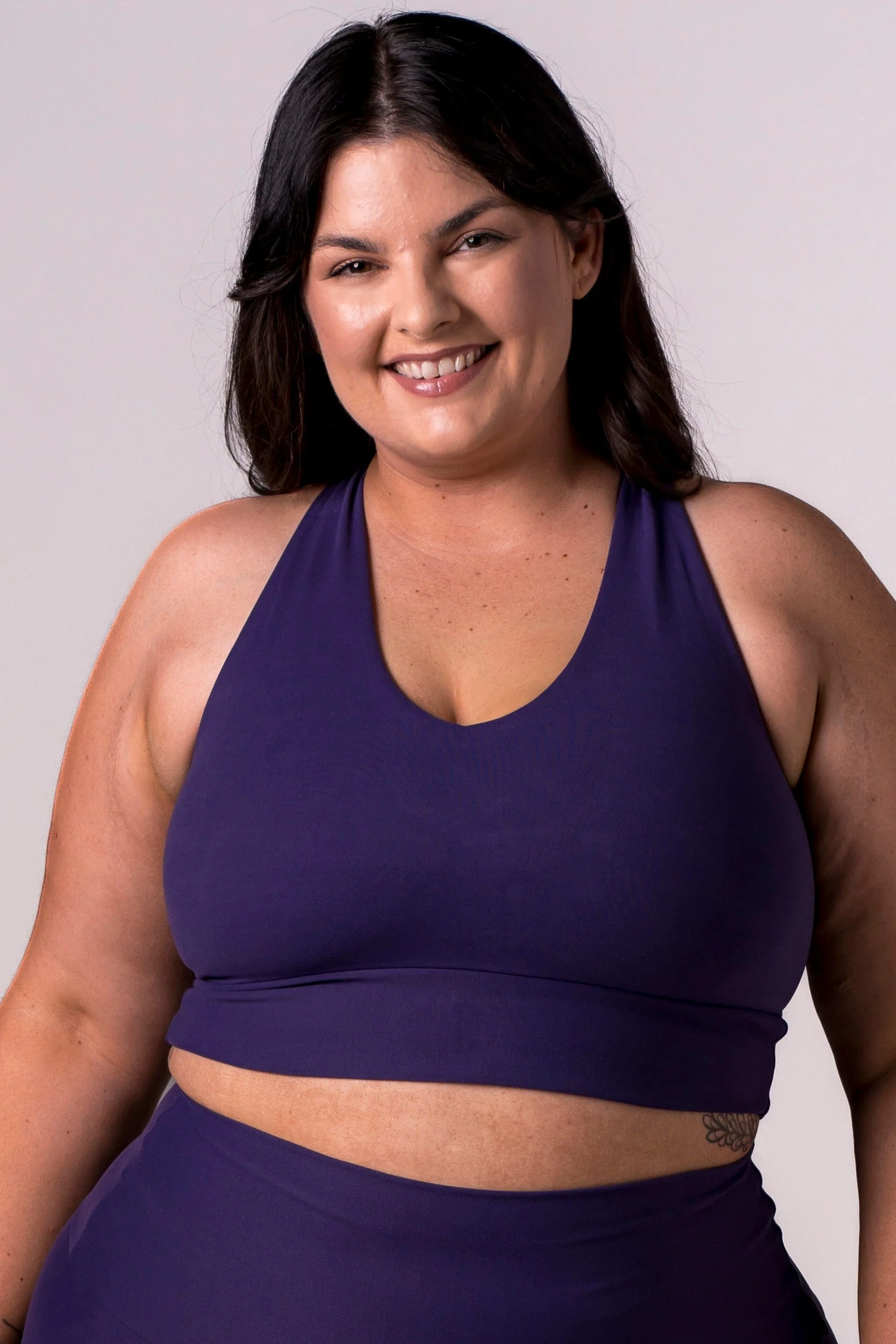 Amethyst Dynamic Sports Crop - Image 3
