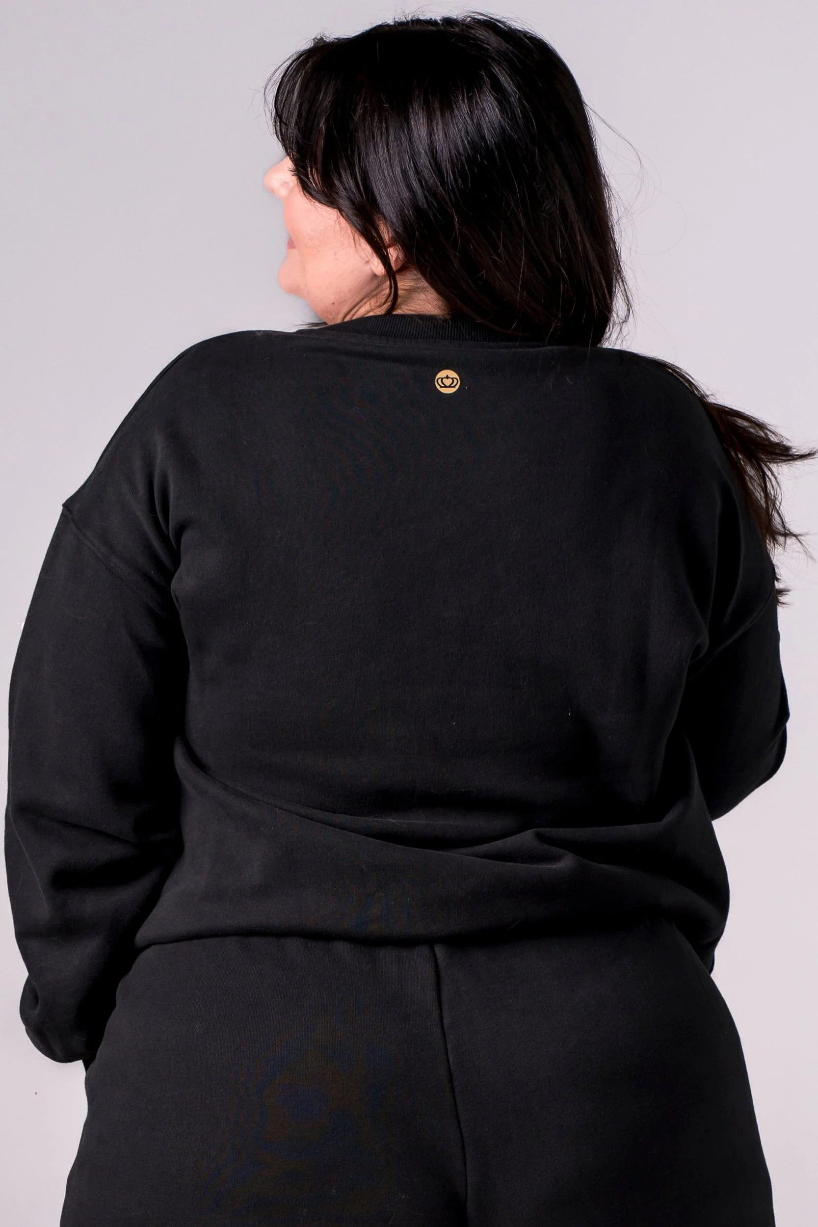 Black Basic Hoodie - Image 6