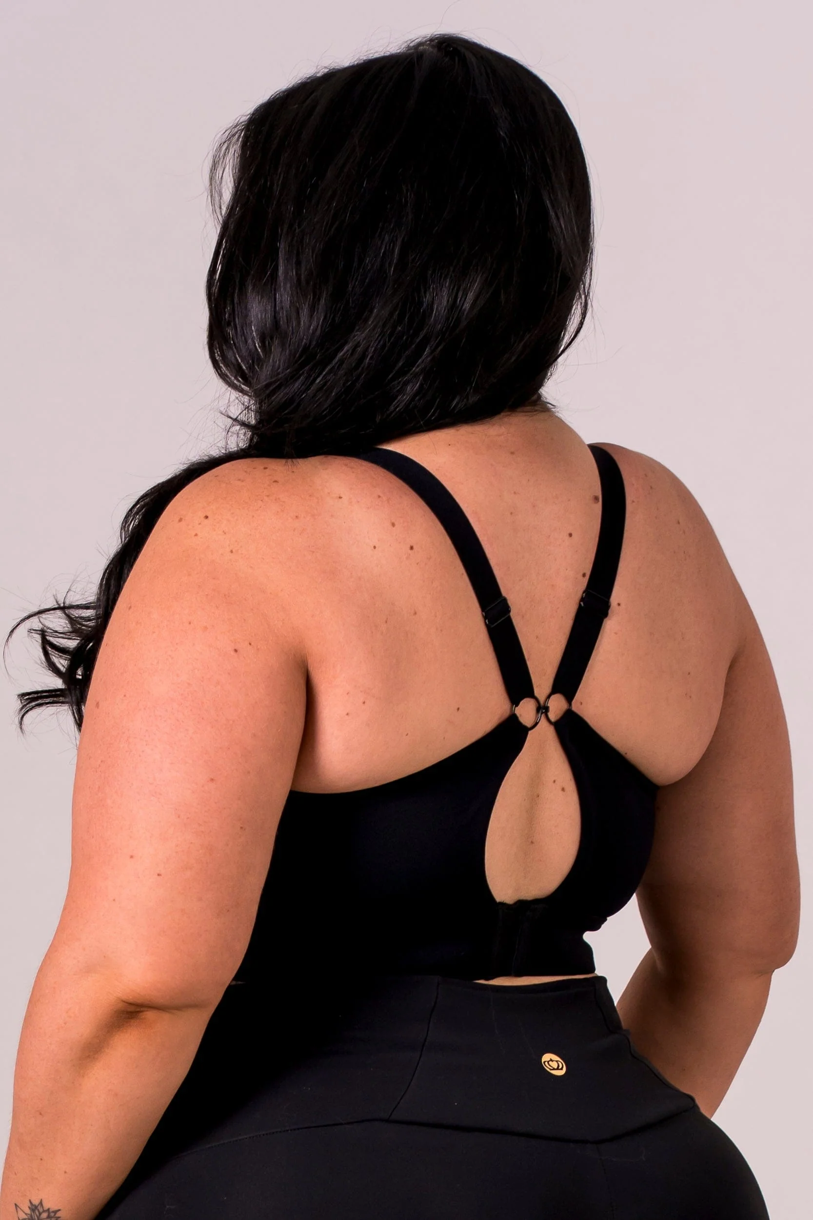 Black Evolve Zara Crop - Image 2