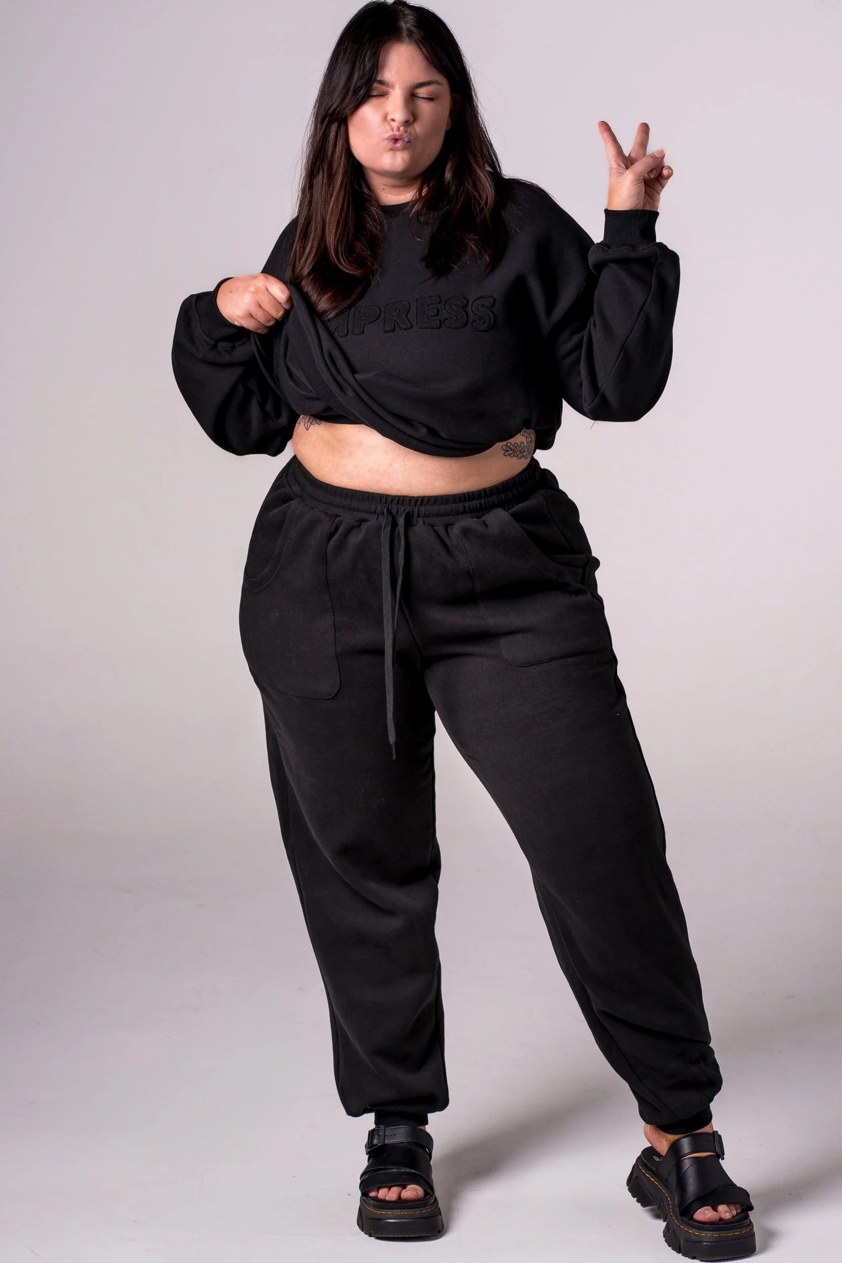 Black Lounge Pants - Image 6
