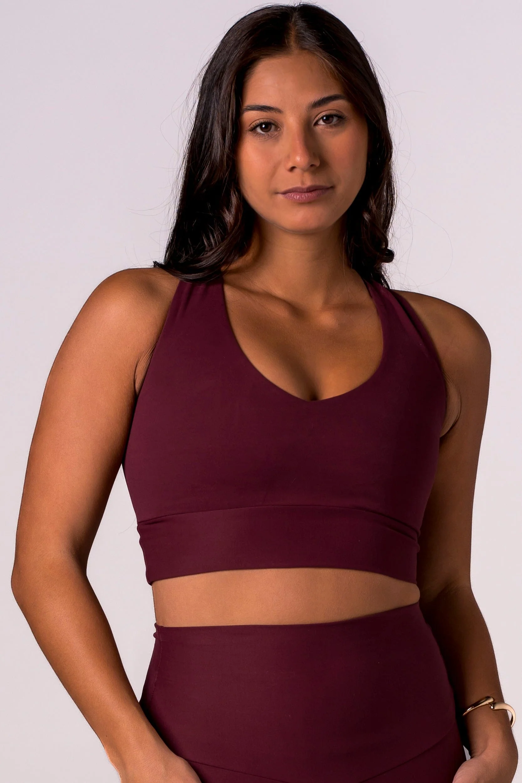 Cherry Cola Dynamic Sports Crop - Image 4