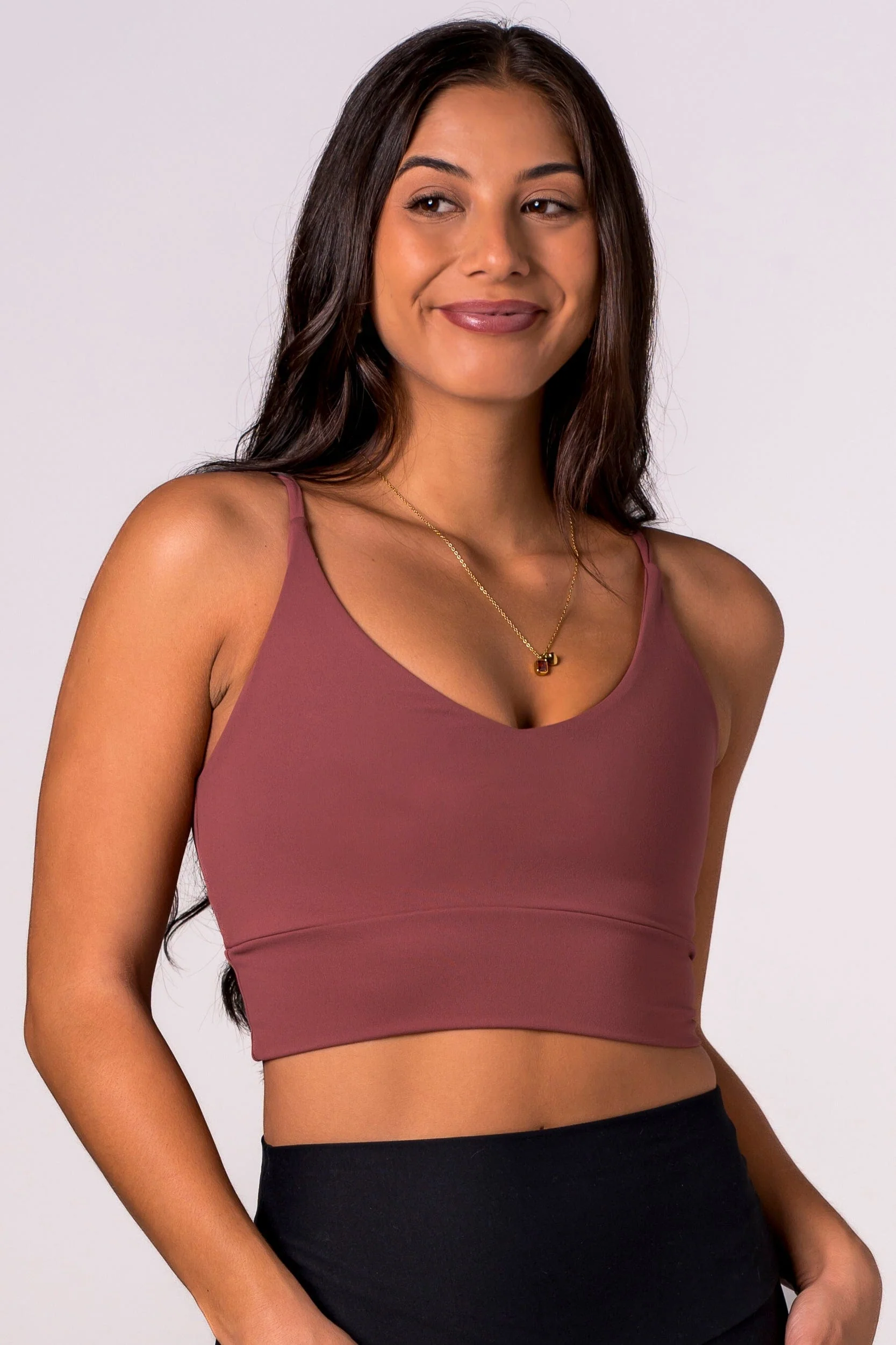 Dark Blush Luxe Bralette - Image 4