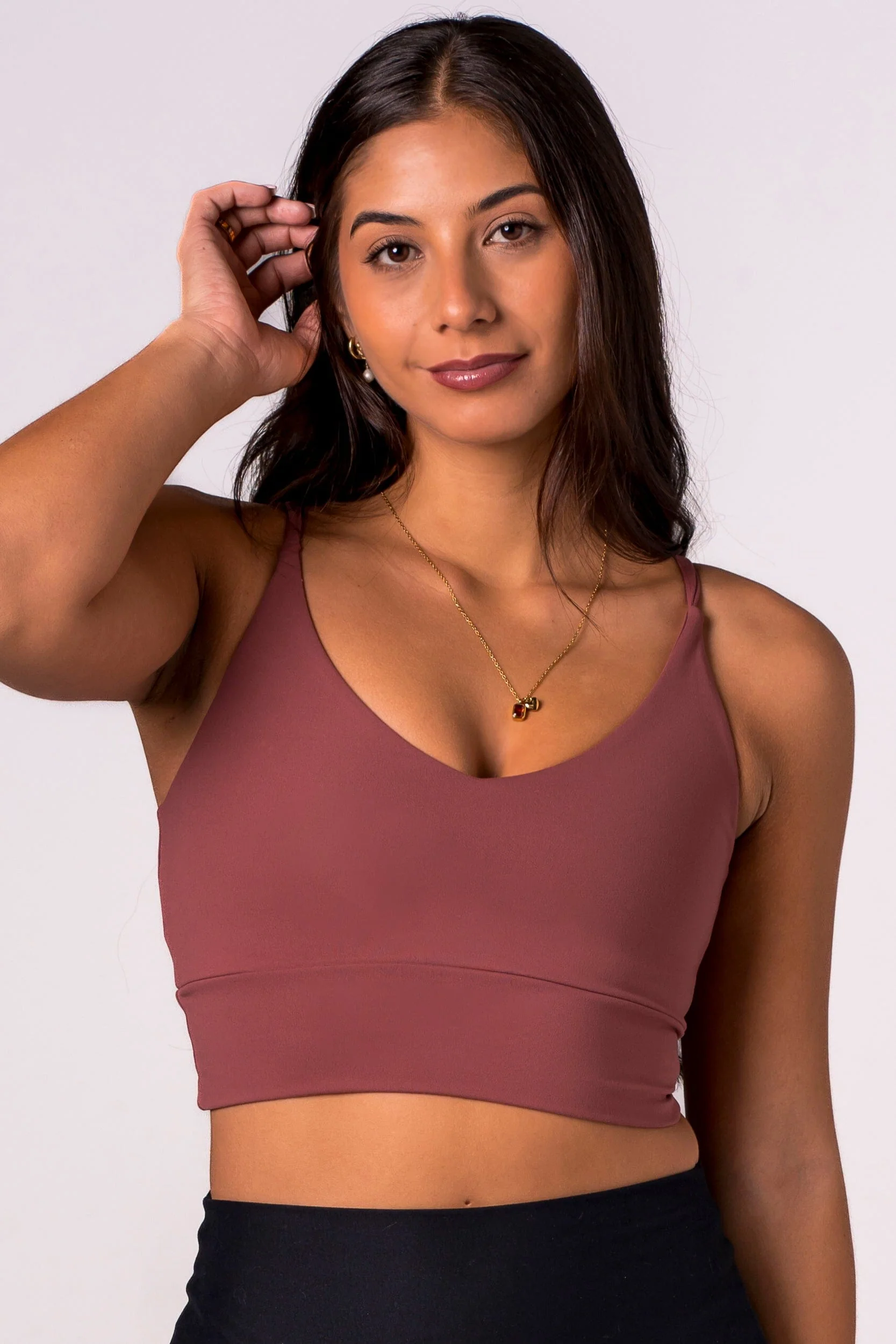 Dark Blush Luxe Bralette - Image 8