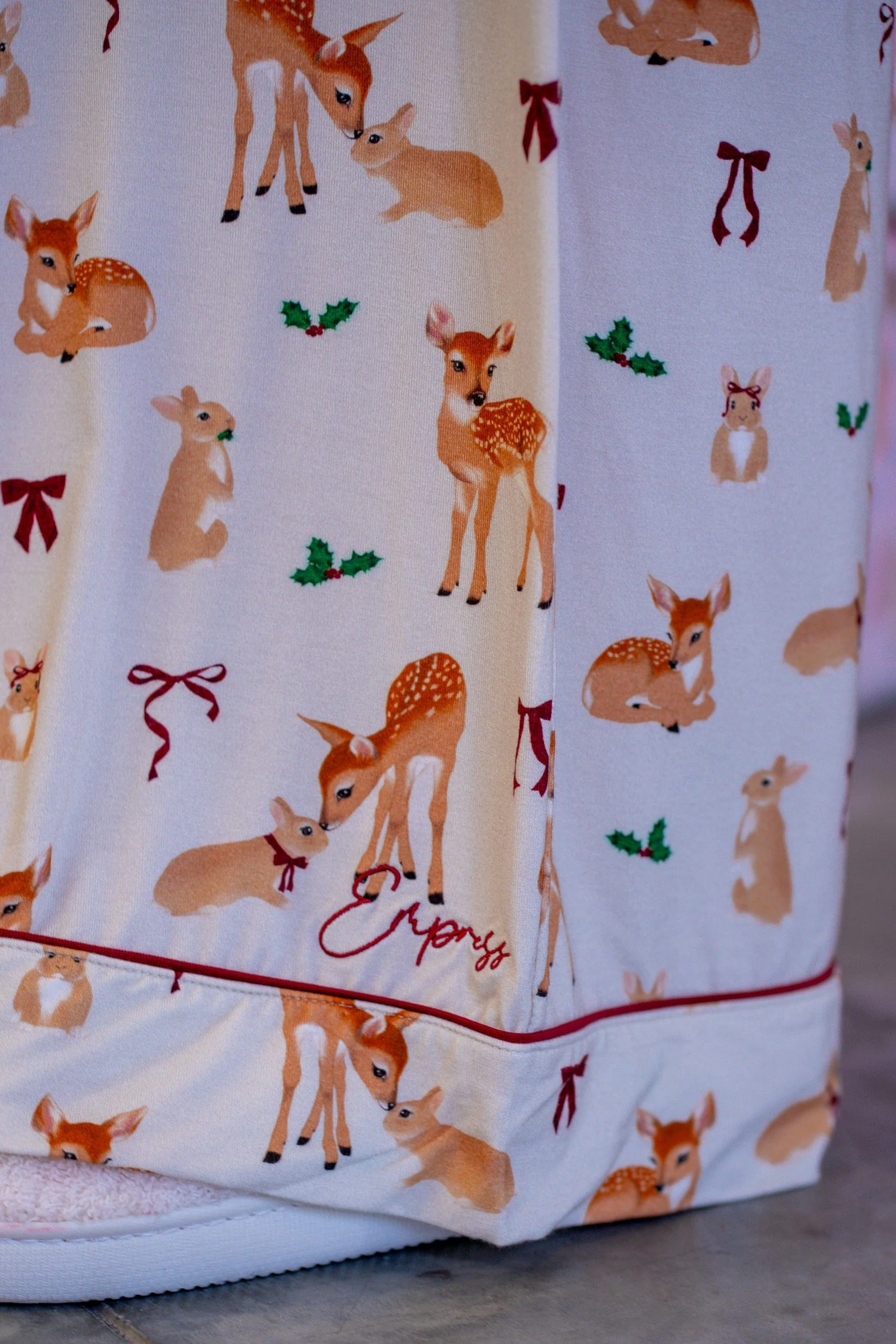 Deer Santa Bamboo Pyjama Pants - Image 4