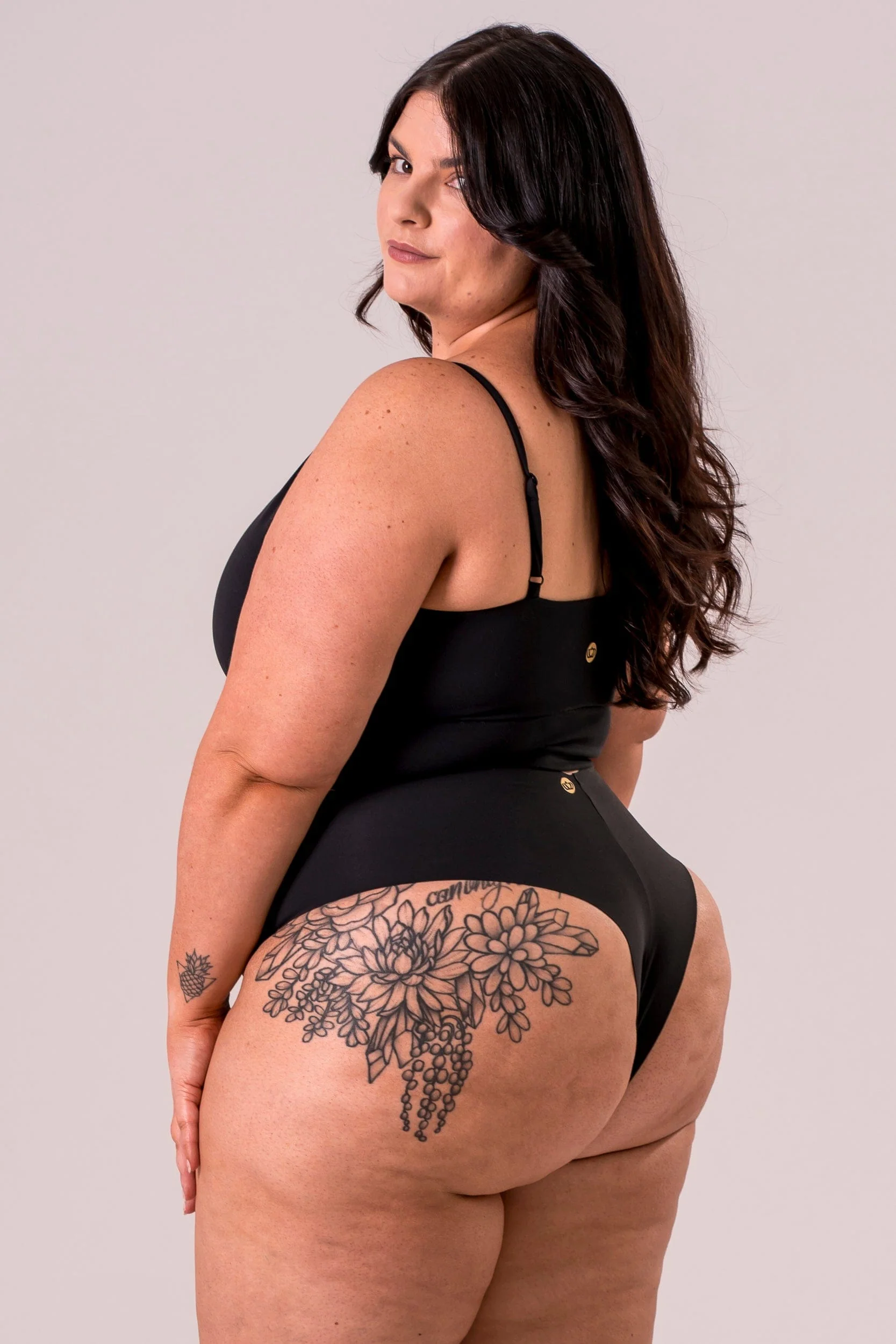 Black Luxe High Waisted Underwear 3 Pack - Image 3