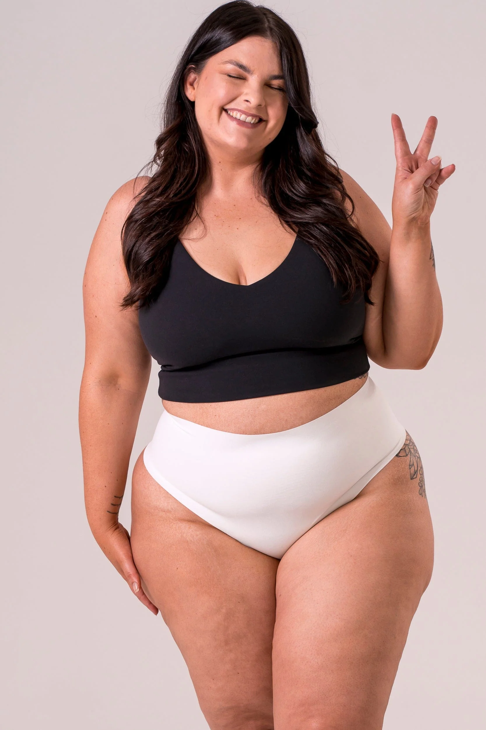 White Luxe High Waisted Underwear 3 Pack - Image 7