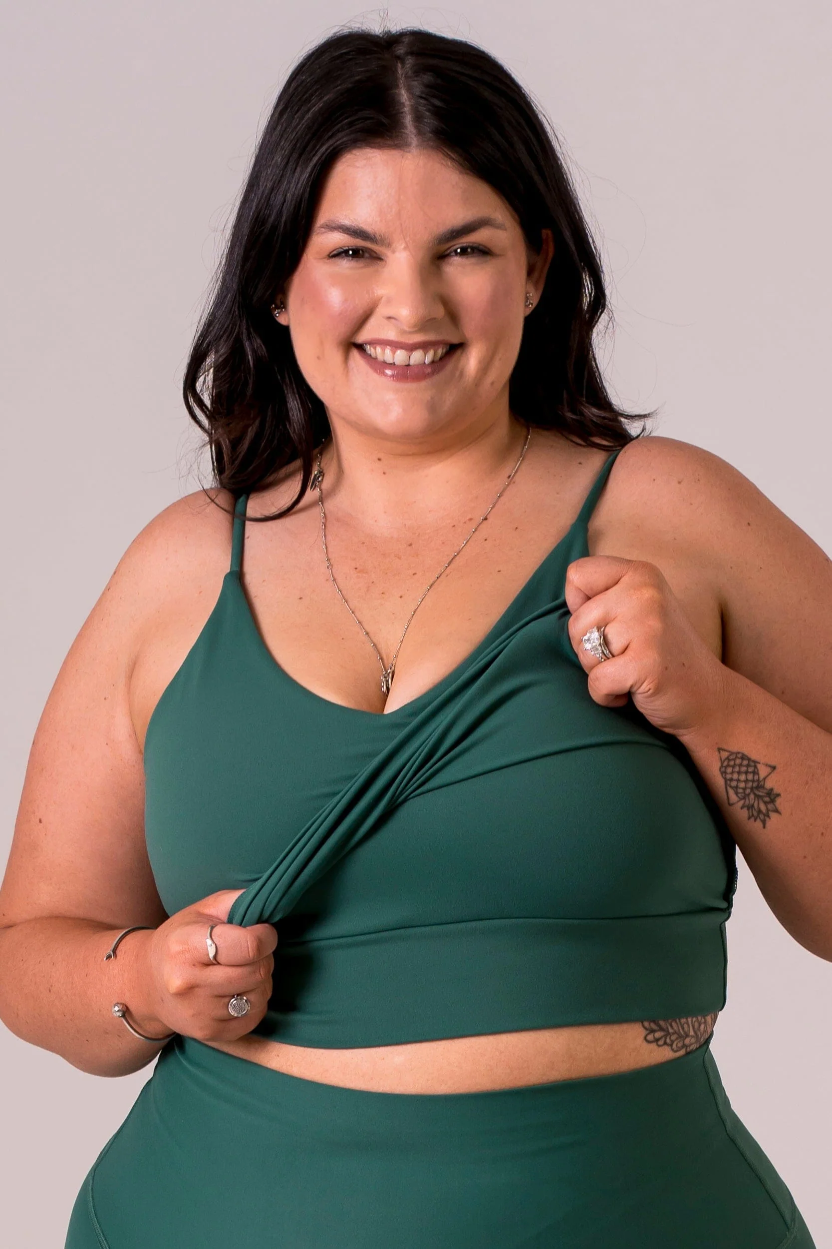 Forest Luxe Longline Crop - Image 2