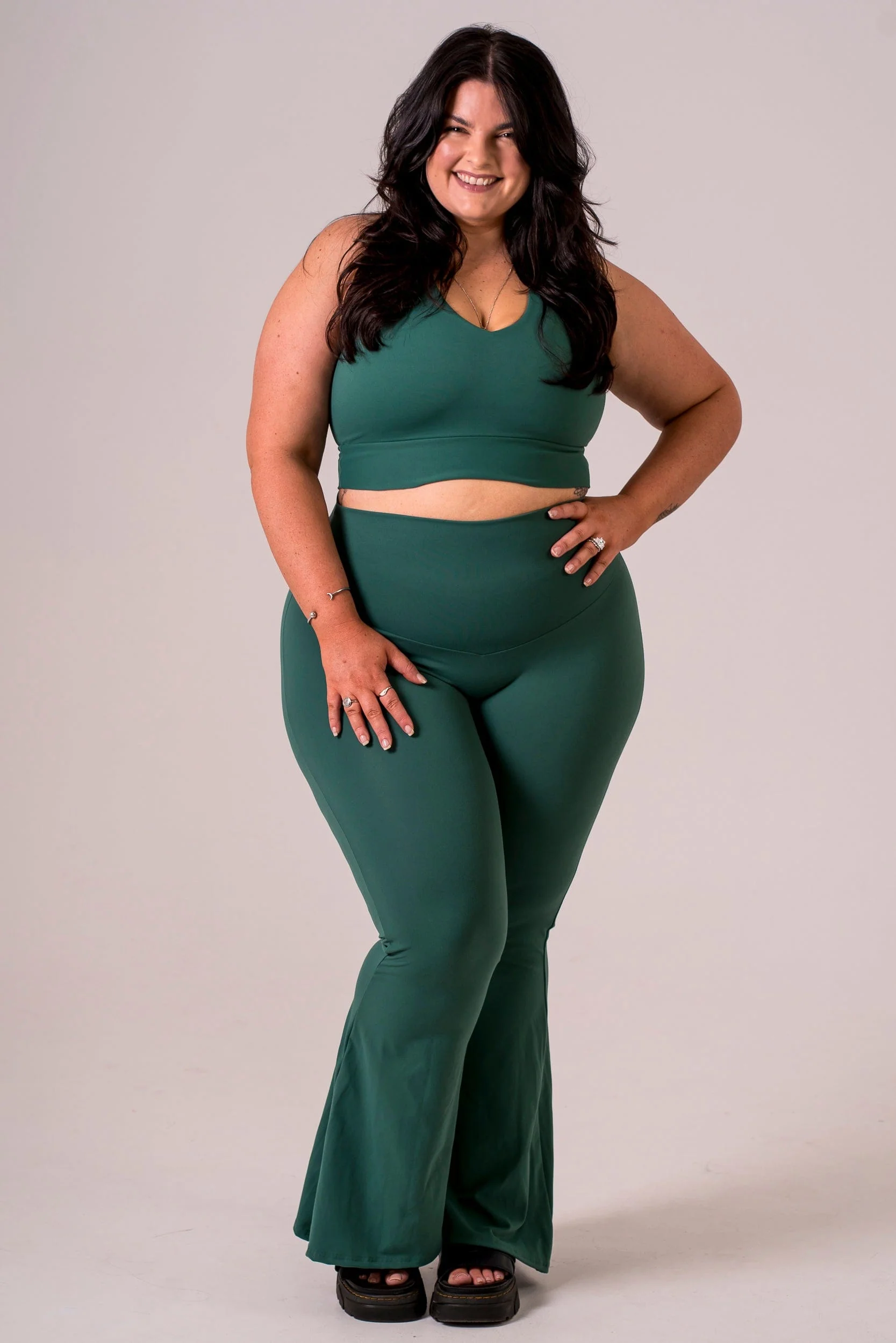 Forest Luxe Pocket Yoga Pants - Image 3