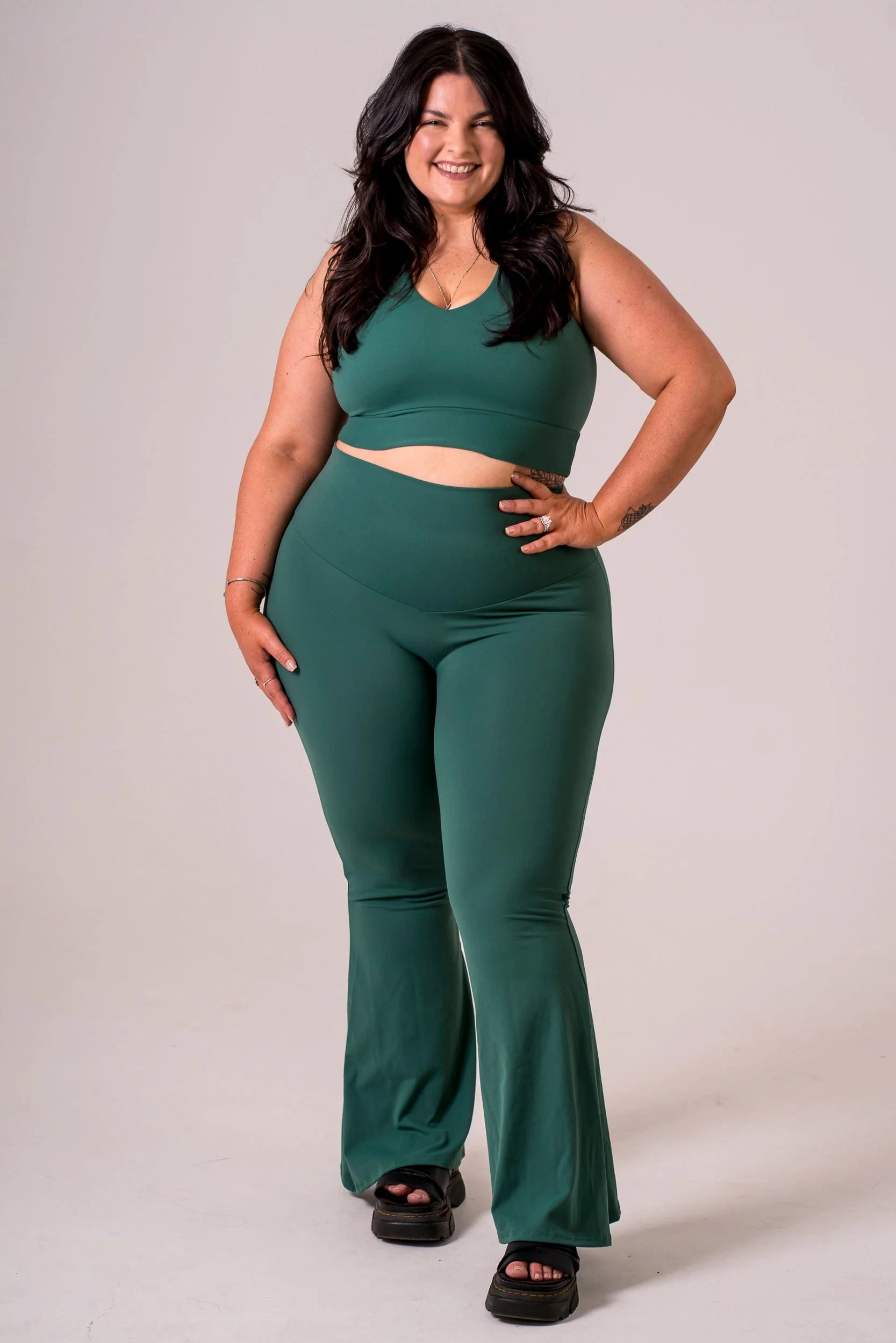 Forest Luxe Pocket Yoga Pants - Image 4