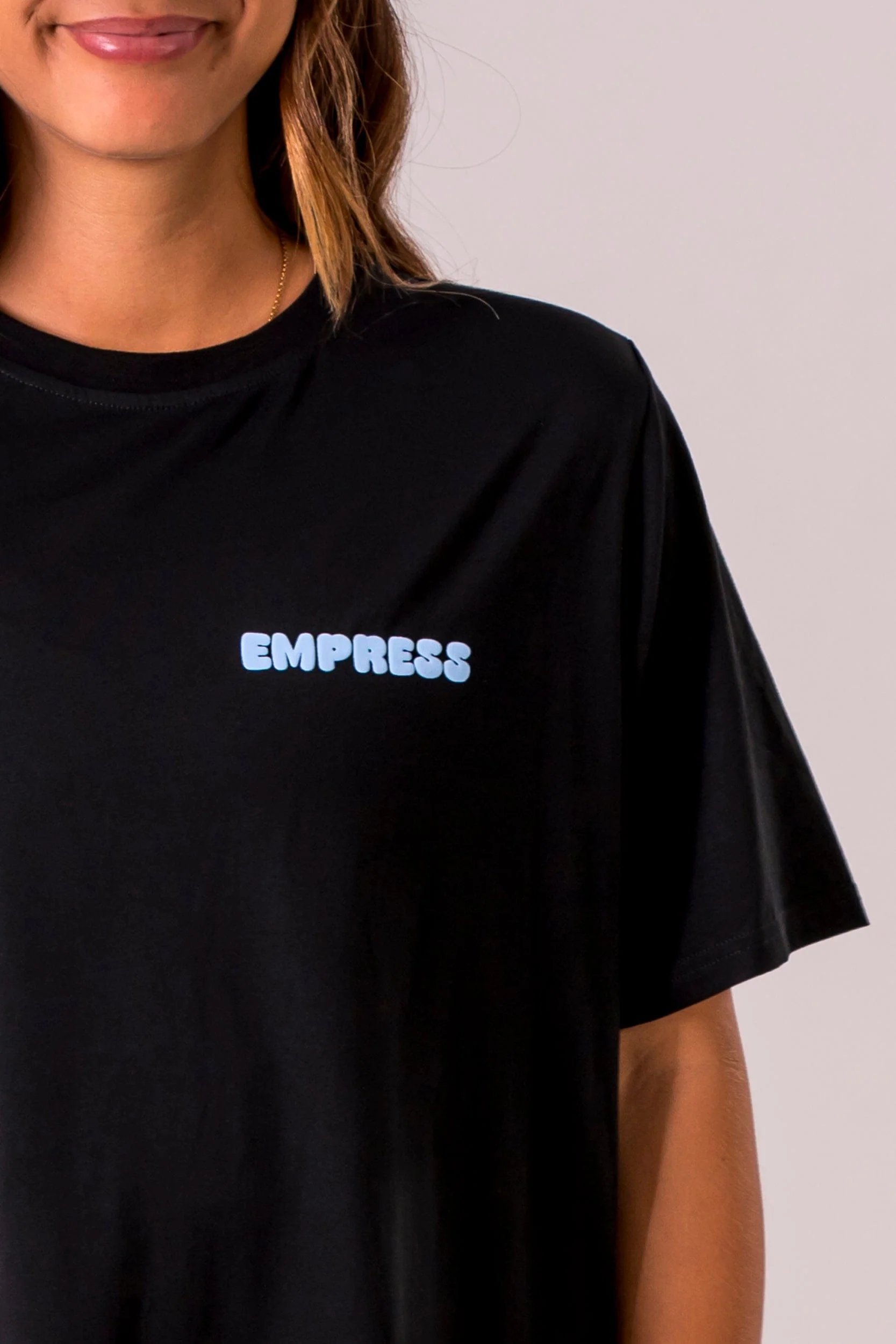 Kindness Black Oversized T-Shirt - Image 3