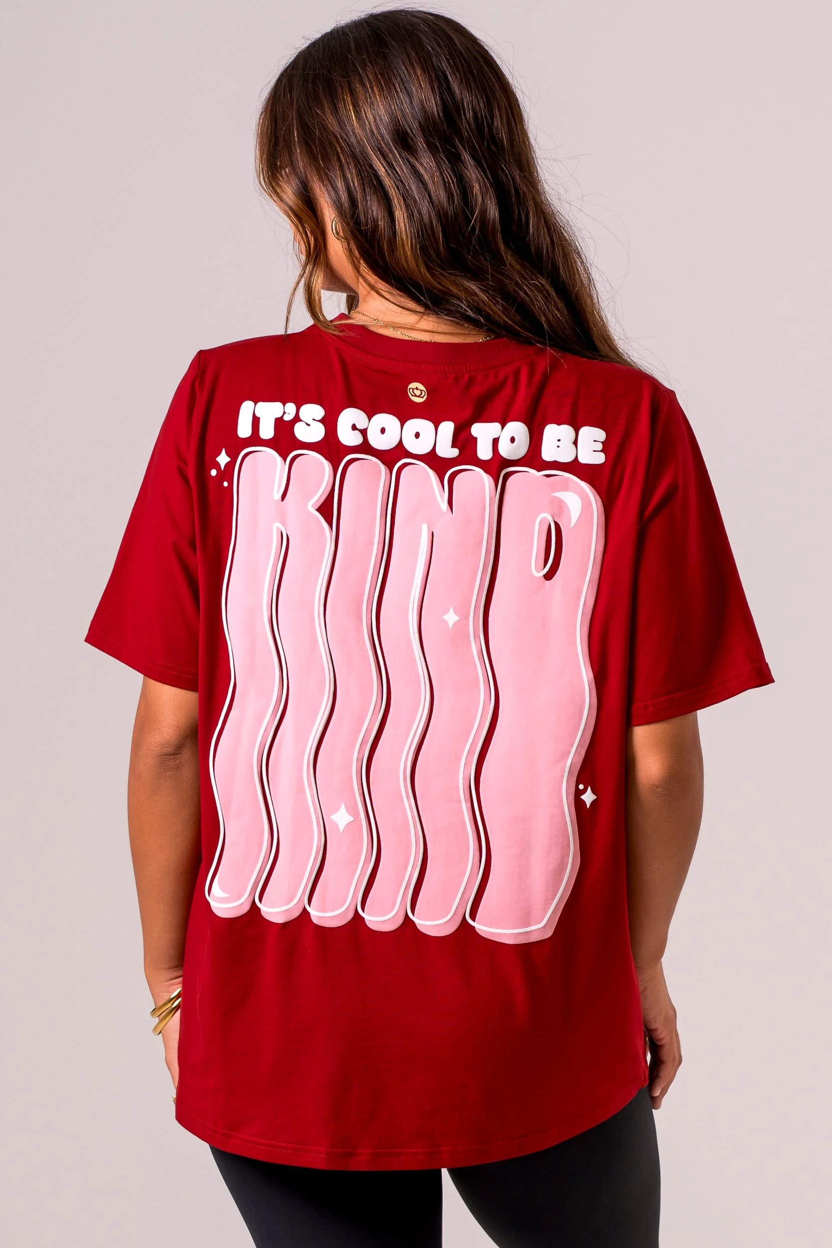 Kindness Cherry Oversized T-Shirt - Image 4