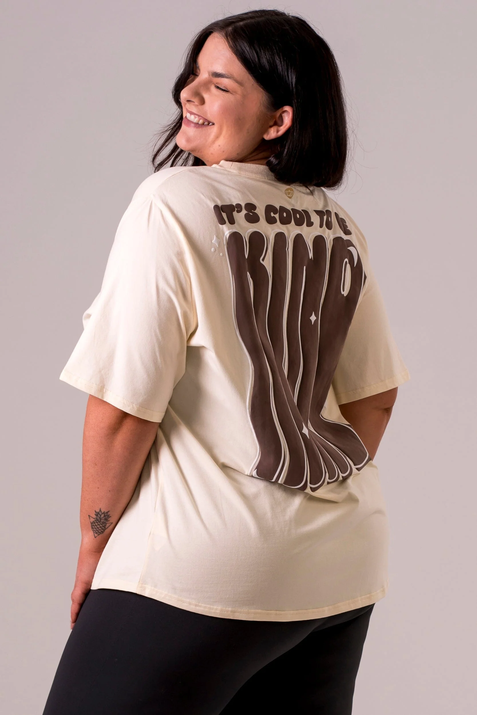 Kindness Cream Oversized T-Shirt - Image 6