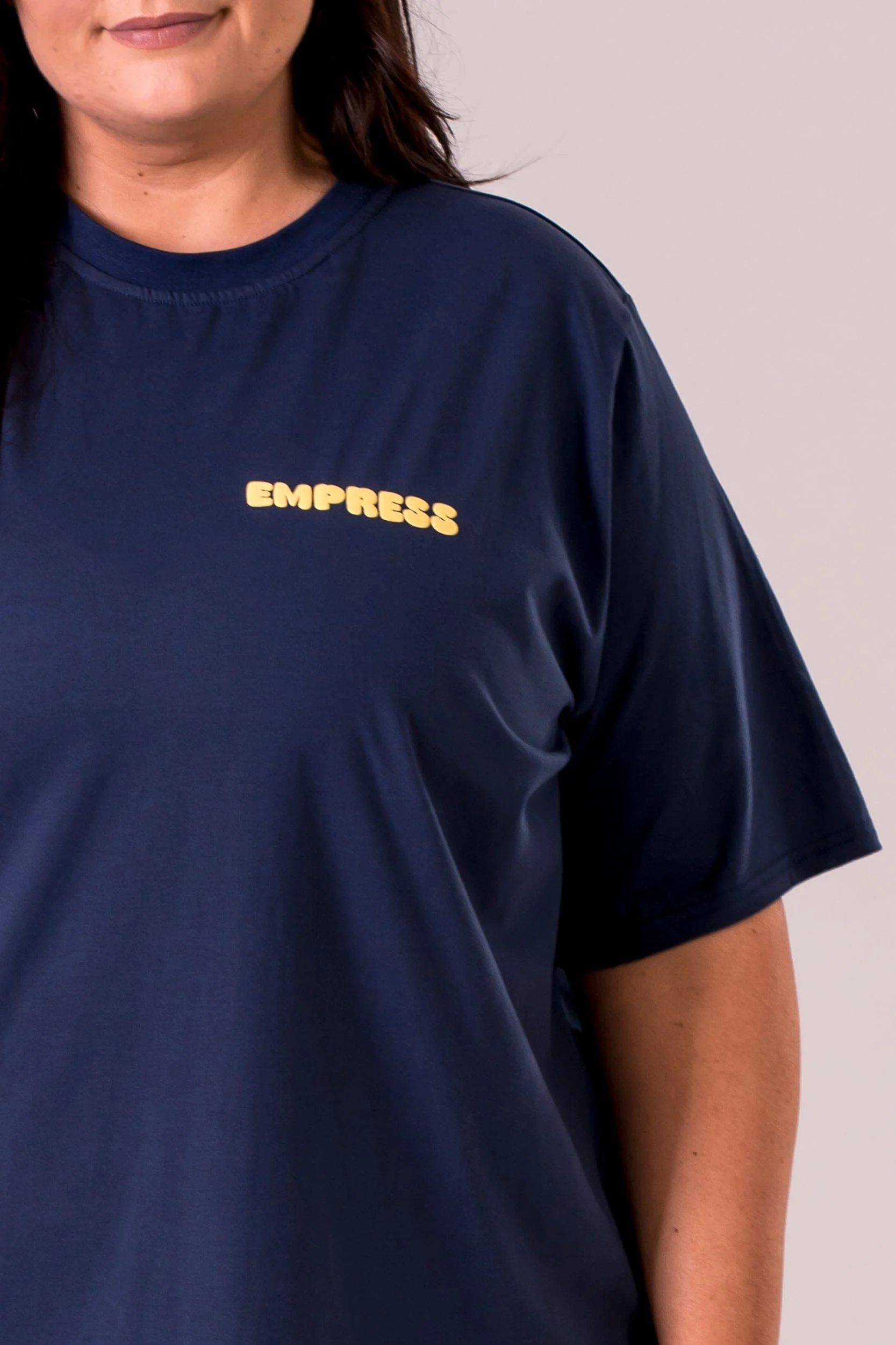 Kindness Navy Oversized T-Shirt - Image 7