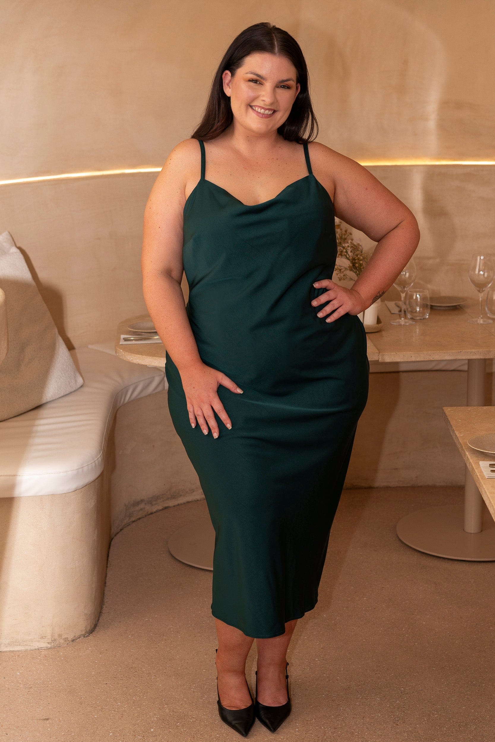 Margarita Cowl Neck Dress - Image 4