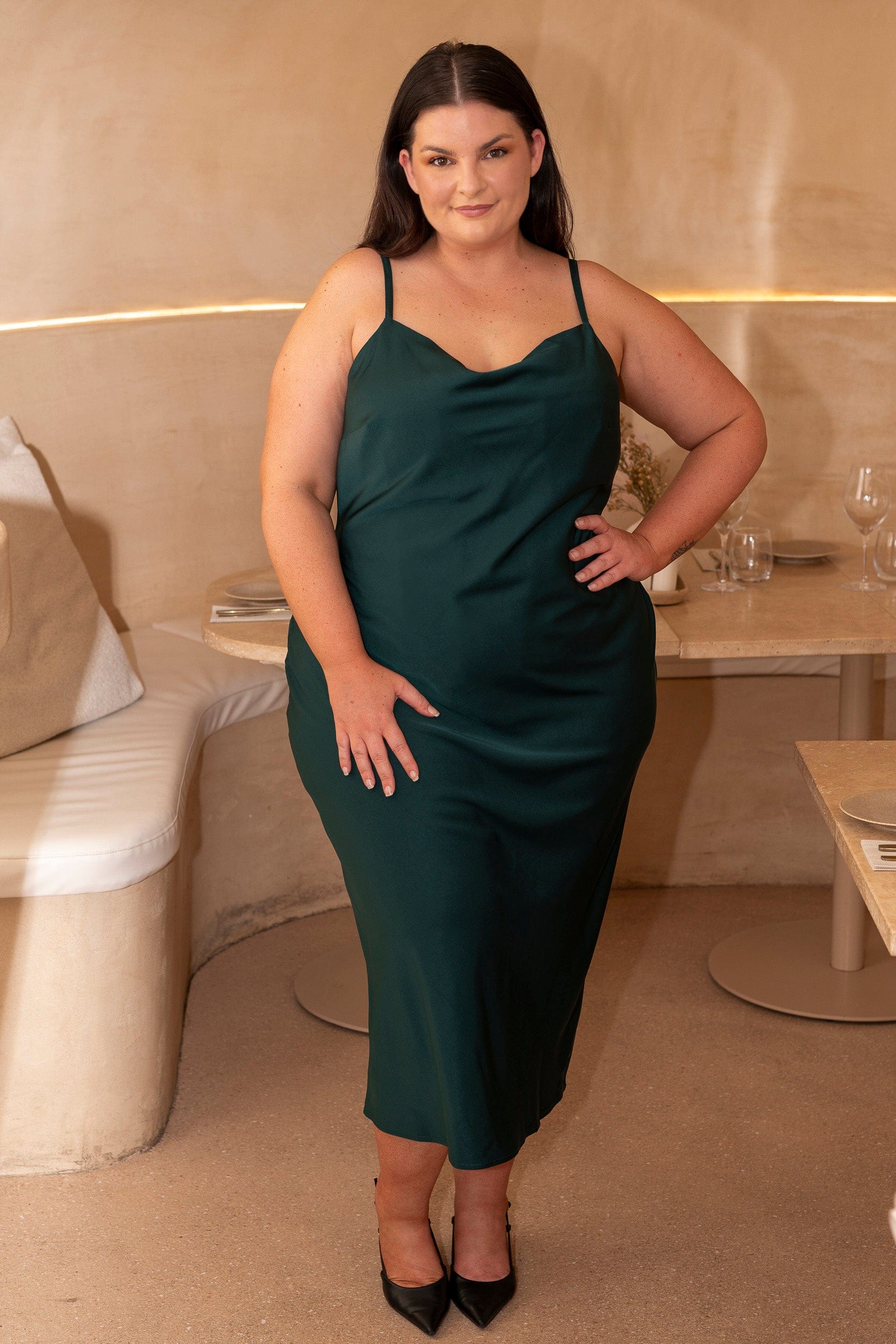 Margarita Cowl Neck Dress - Image 6