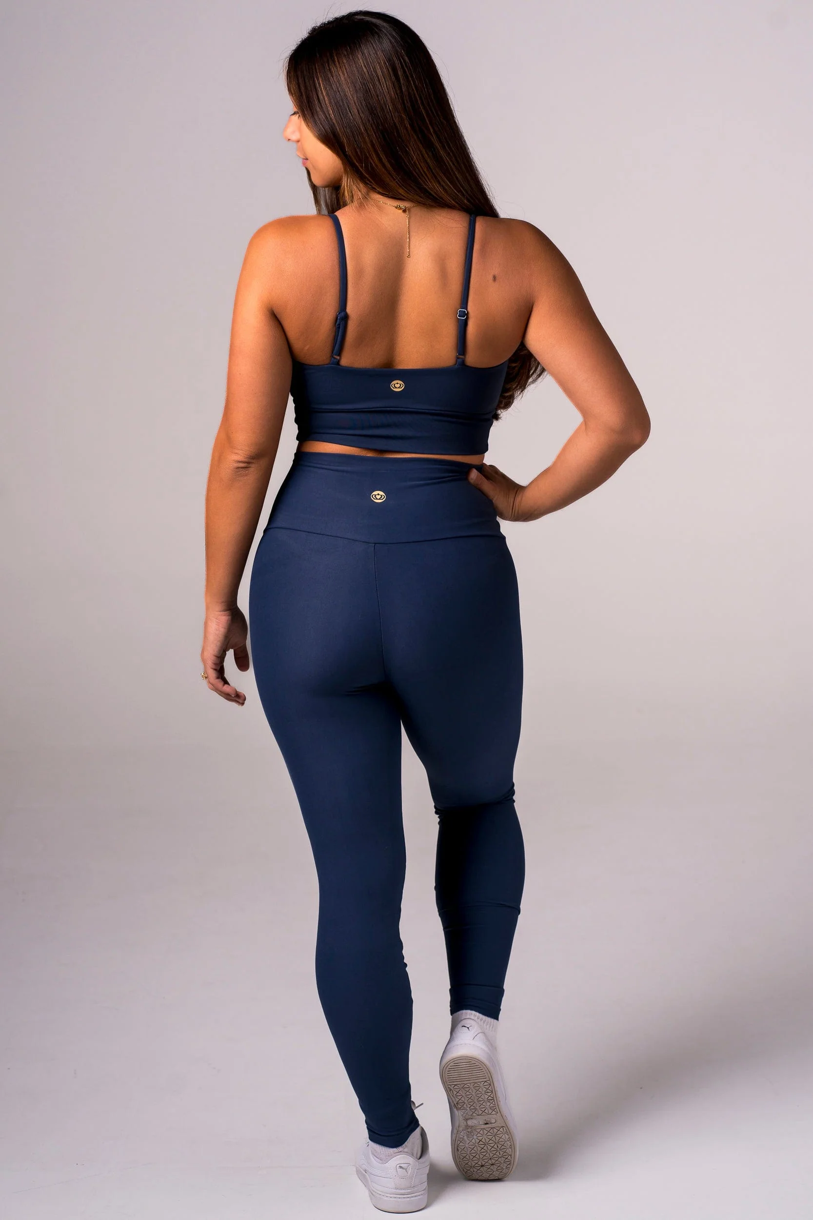 Midnight Dynamic High Waisted Ankle Biter Leggings - Image 2
