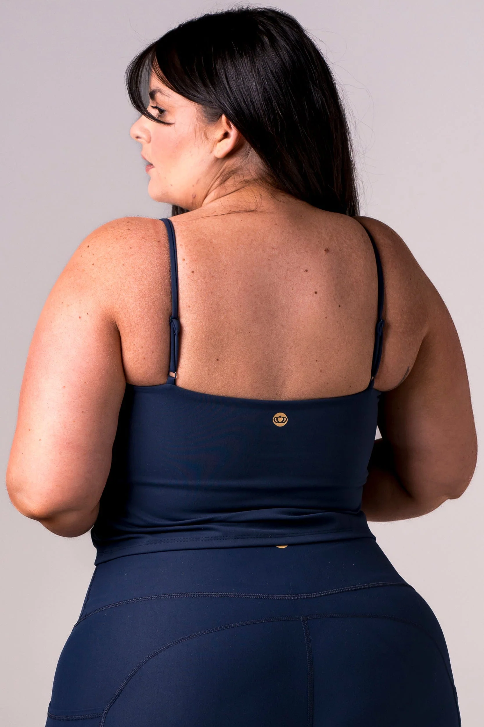 Midnight Luxe Longline Crop - Image 3