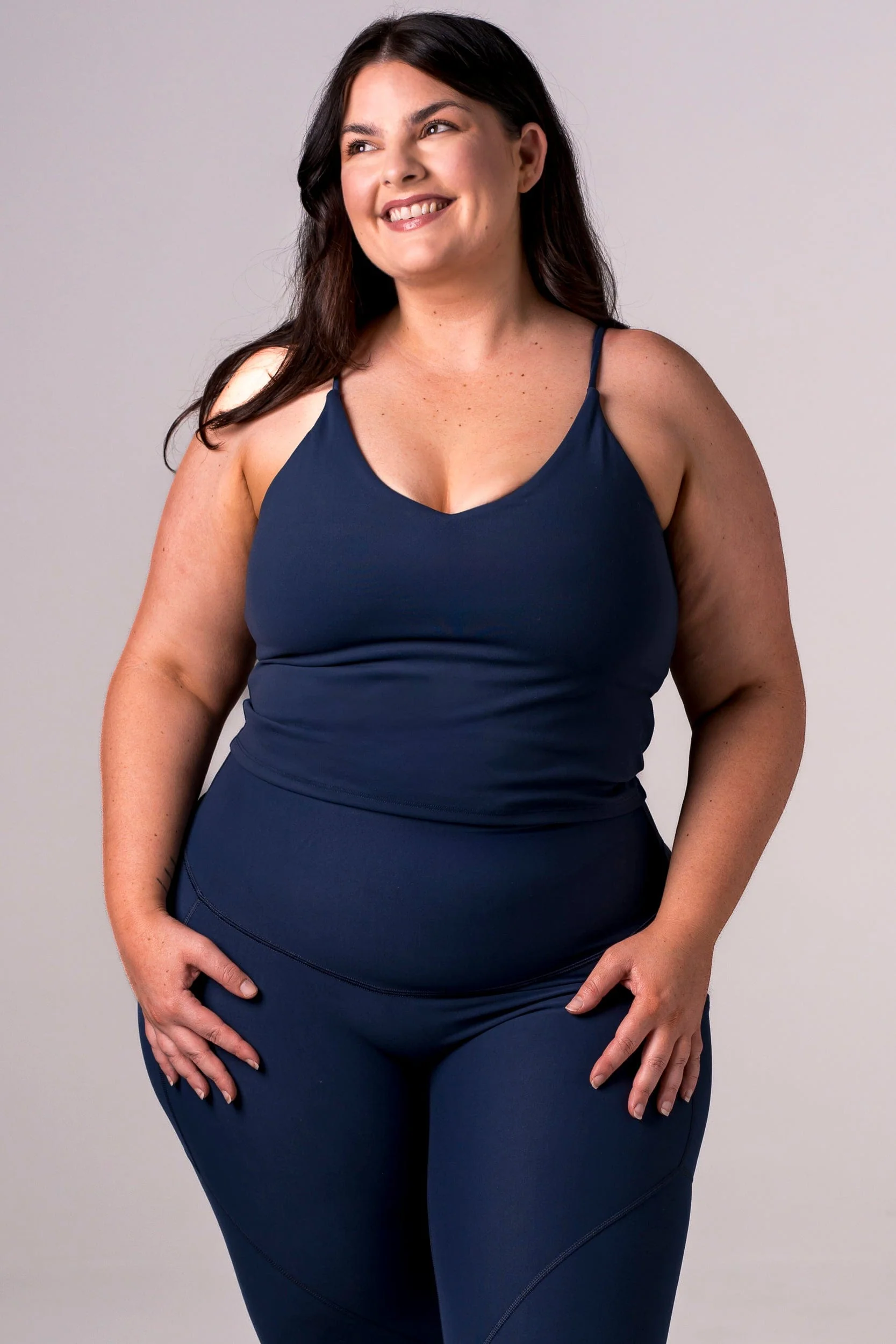 Midnight Luxe Longline Crop - Image 5