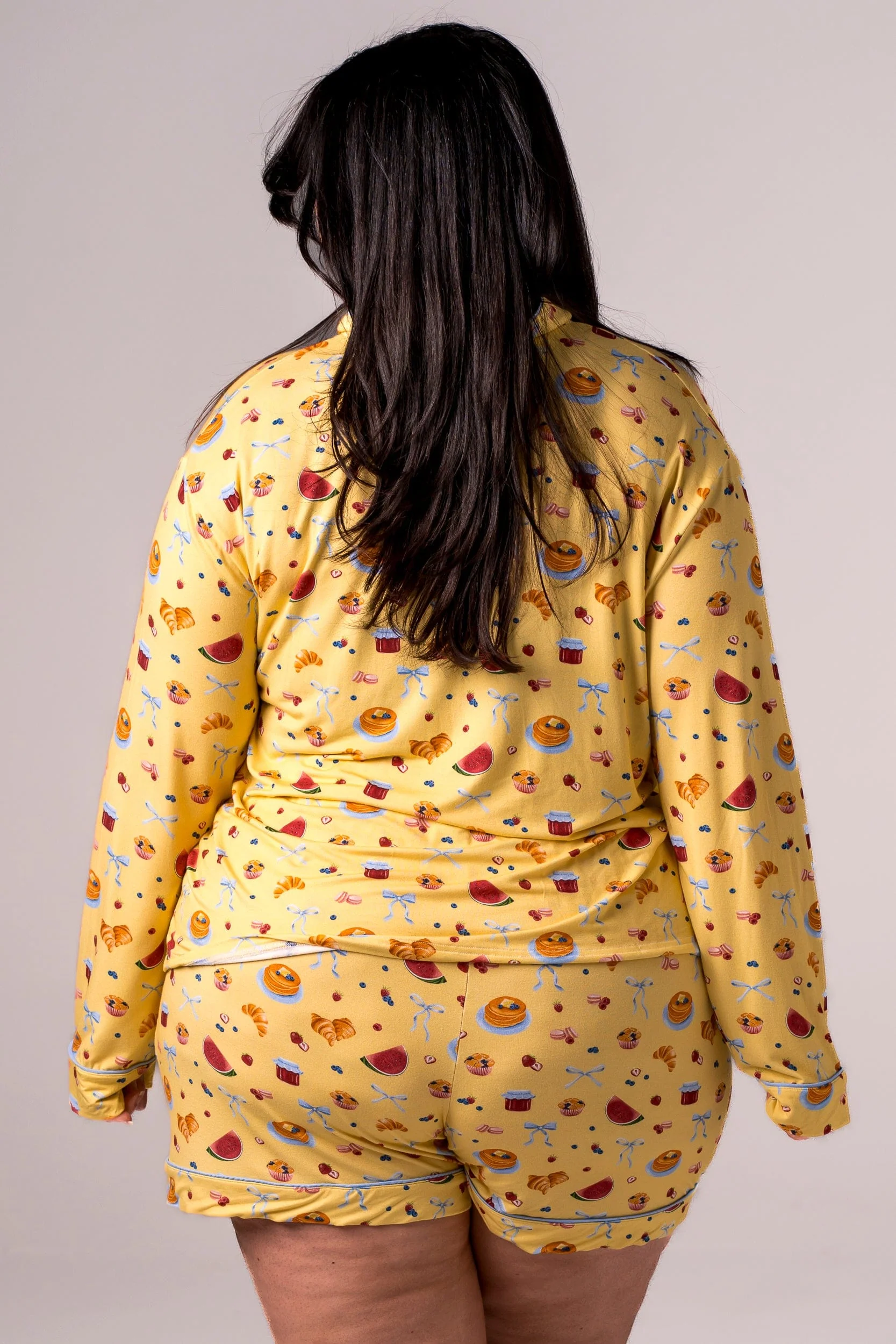 Morning Sunshine Bamboo Pyjama Long Sleeve Shirt - Image 2
