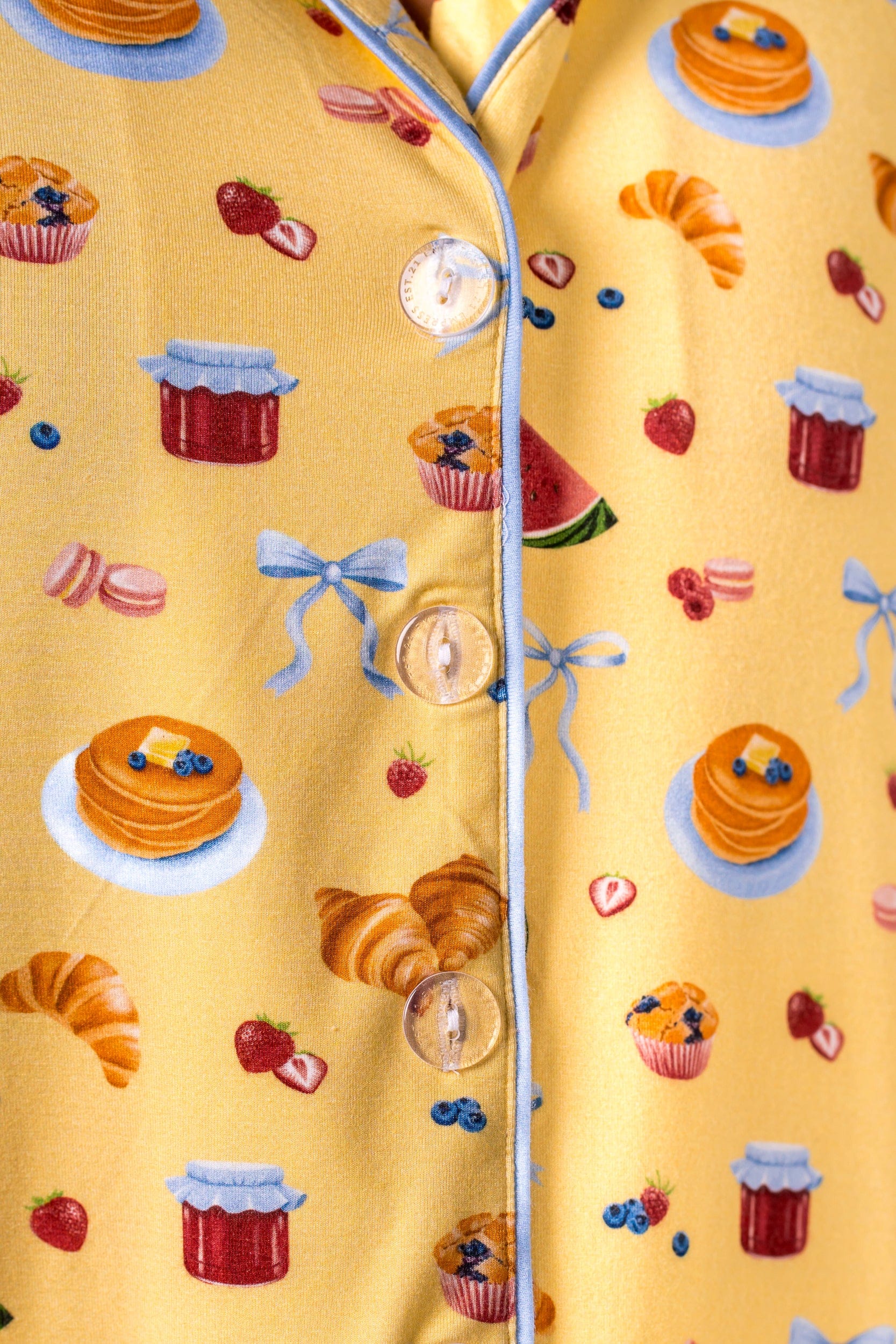 Morning Sunshine Bamboo Pyjama Long Sleeve Shirt - Image 4