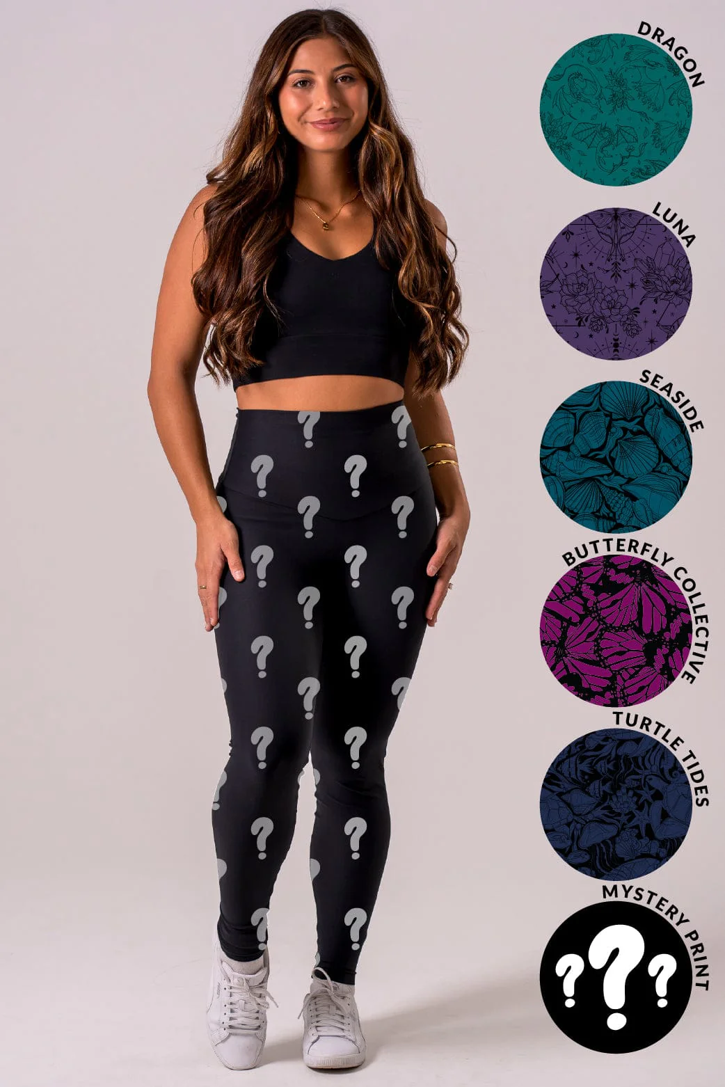 Mystery Dynamic High Waisted Ankle Biter Leggings