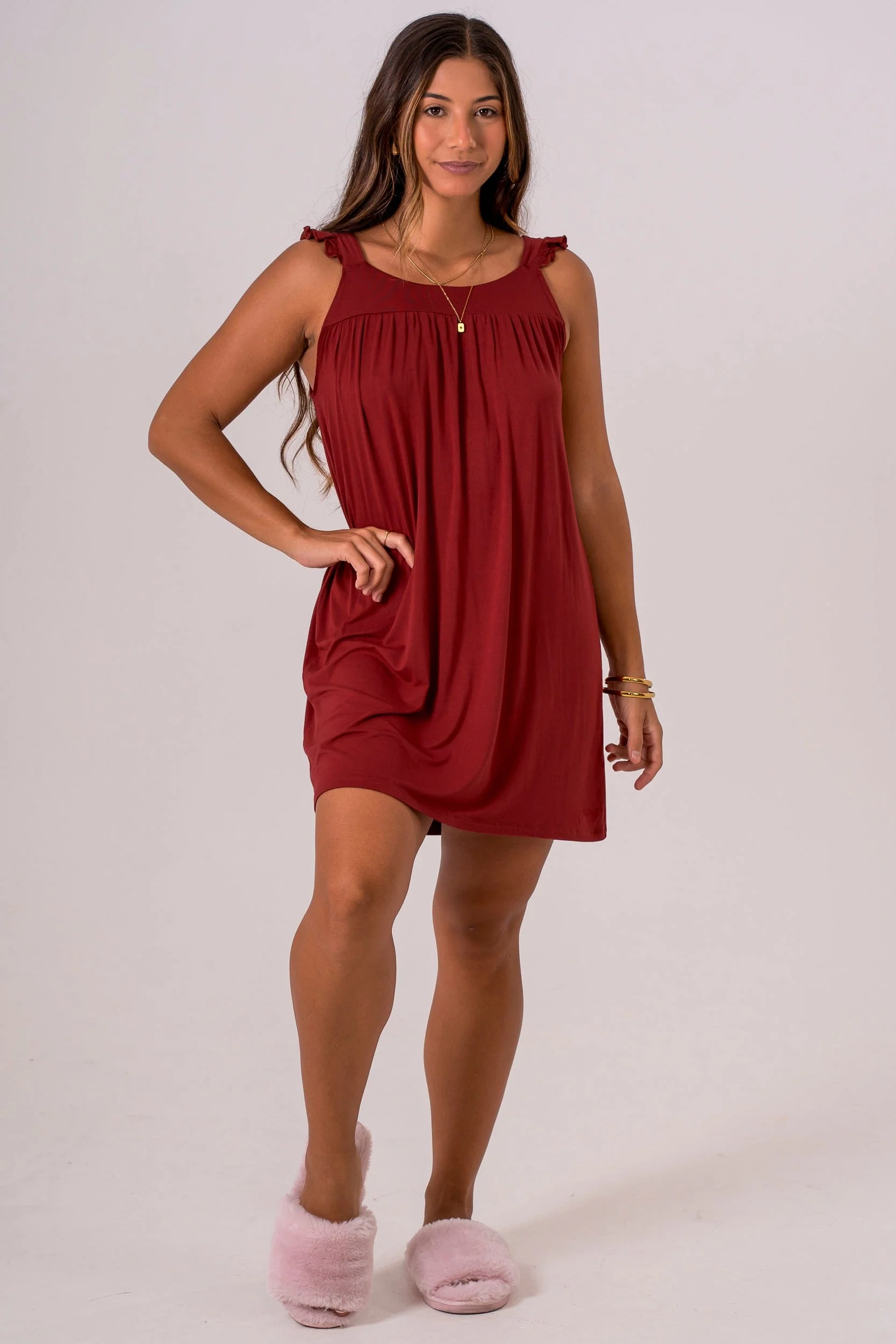 Ruby Bamboo Pyjama Dress - Image 7