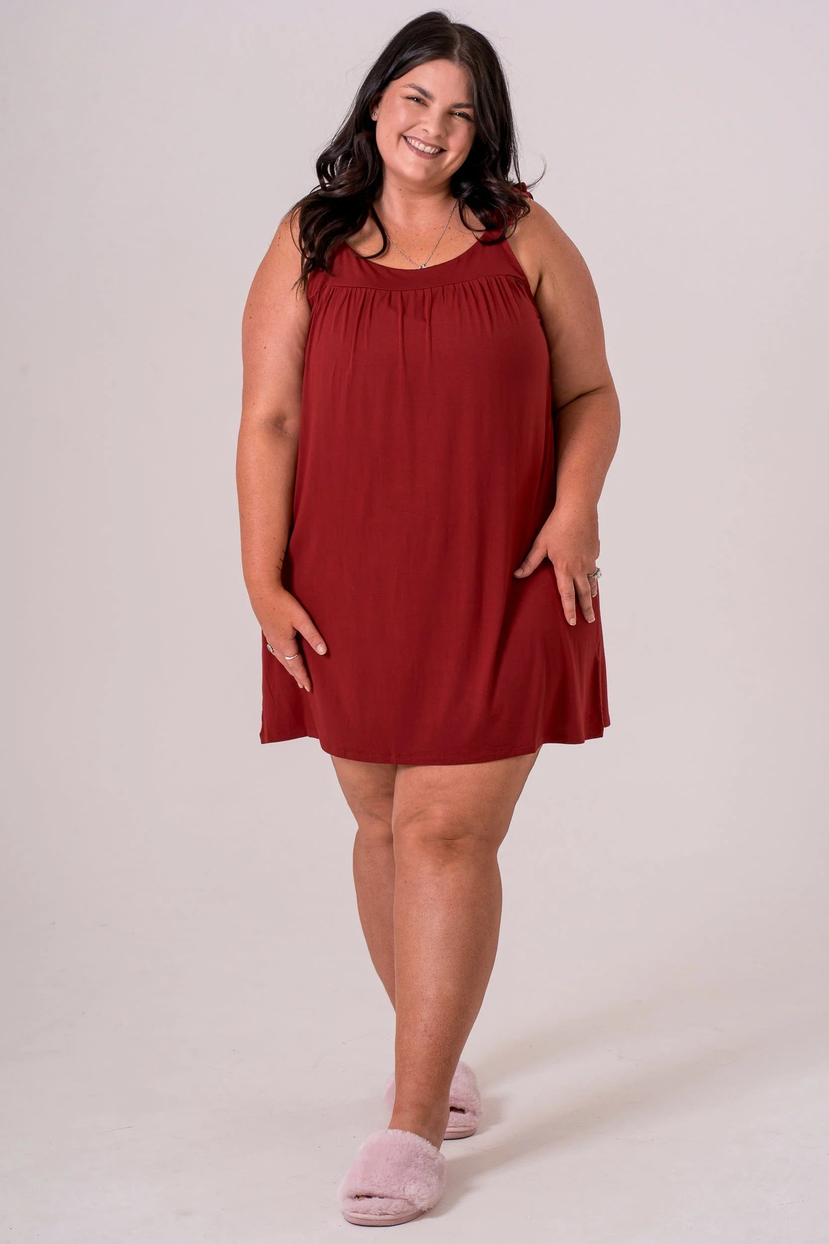 Ruby Bamboo Pyjama Dress - Image 8
