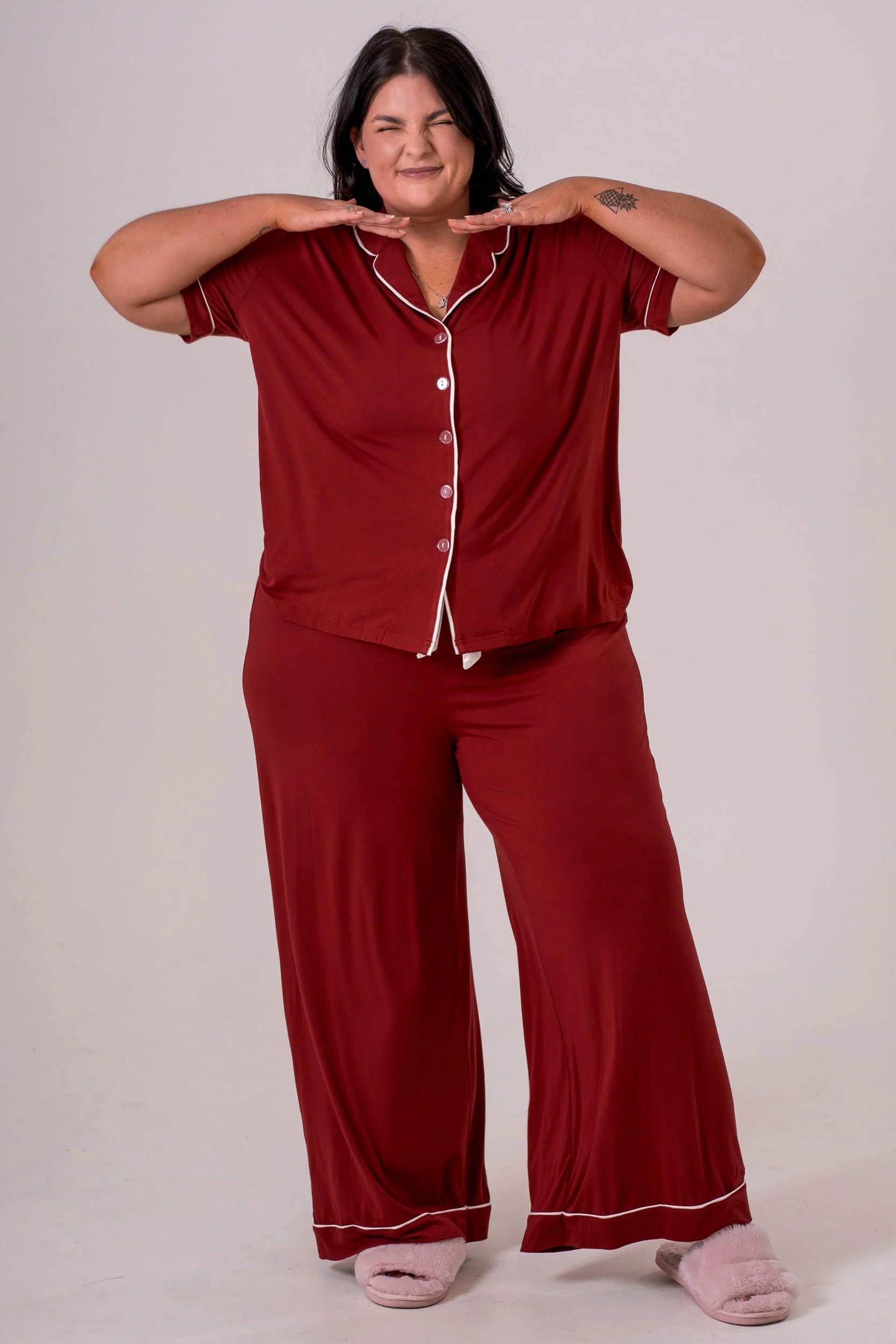 Ruby Bamboo Pyjama Shirt - Image 4