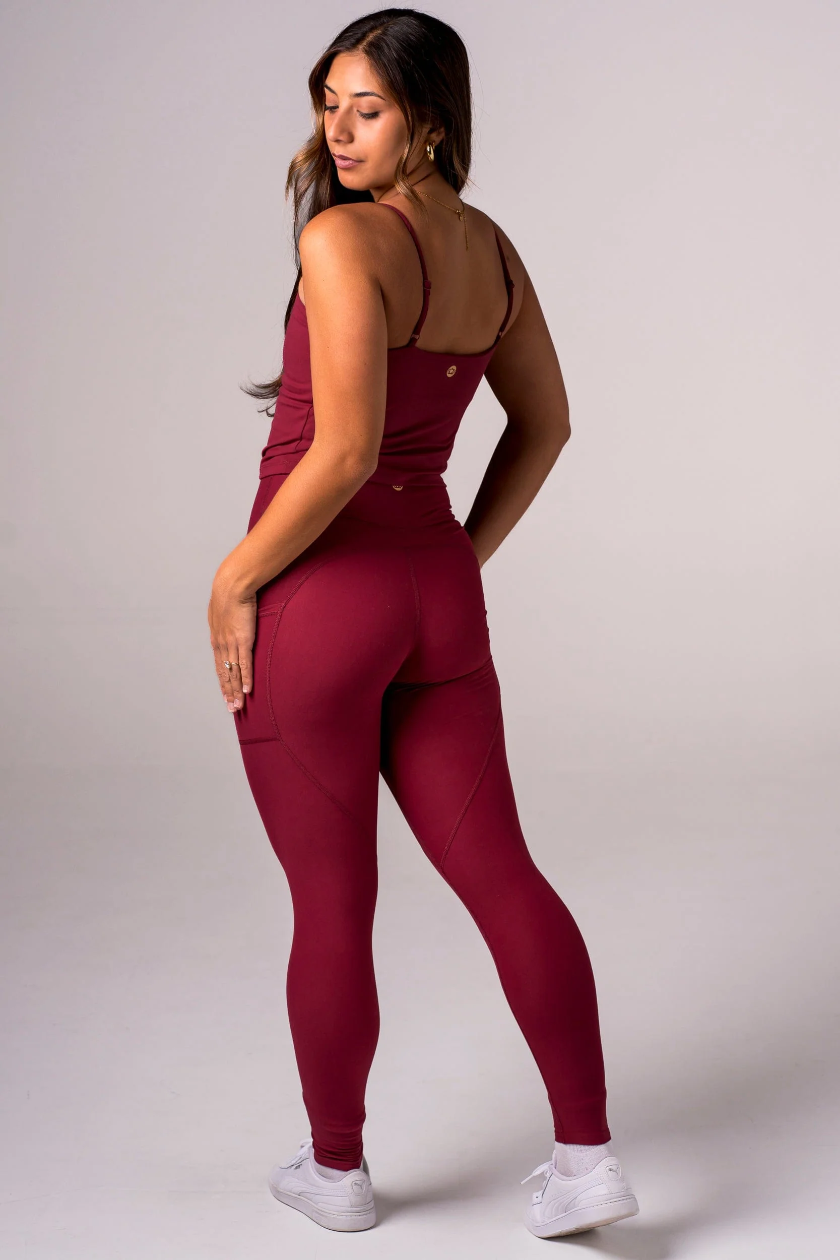 Scarlet Dynamic High Waisted Pocket Shaper Ankle Biter Leggings - Image 5