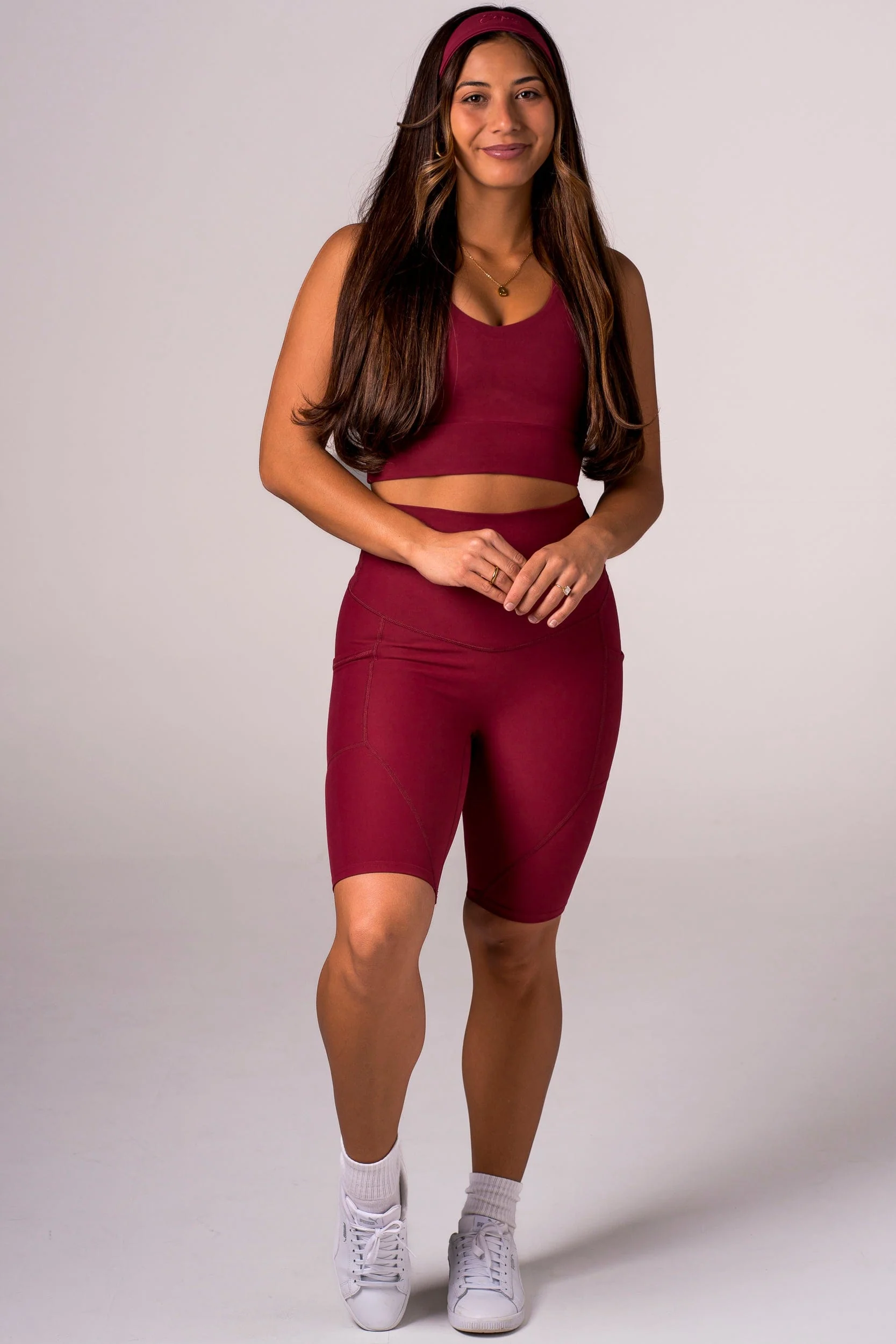 Scarlet Dynamic High Waisted Pocket Shaper Bike Shorts - Image 4