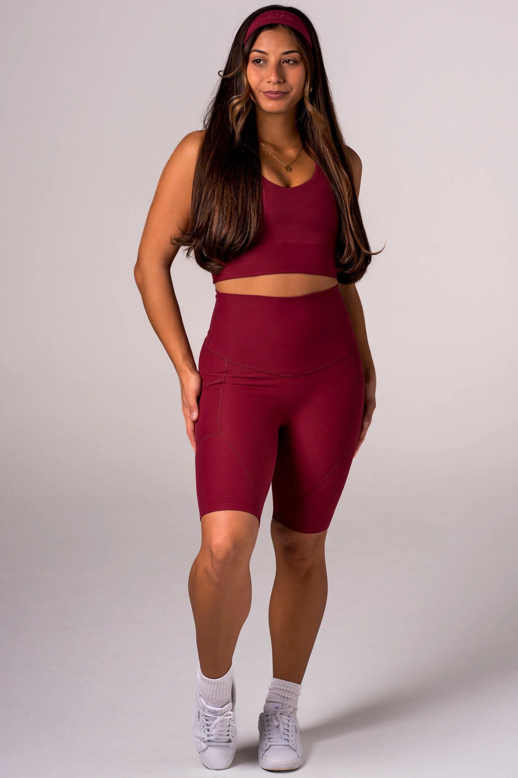 Scarlet Dynamic High Waisted Pocket Shaper Bike Shorts - Image 6