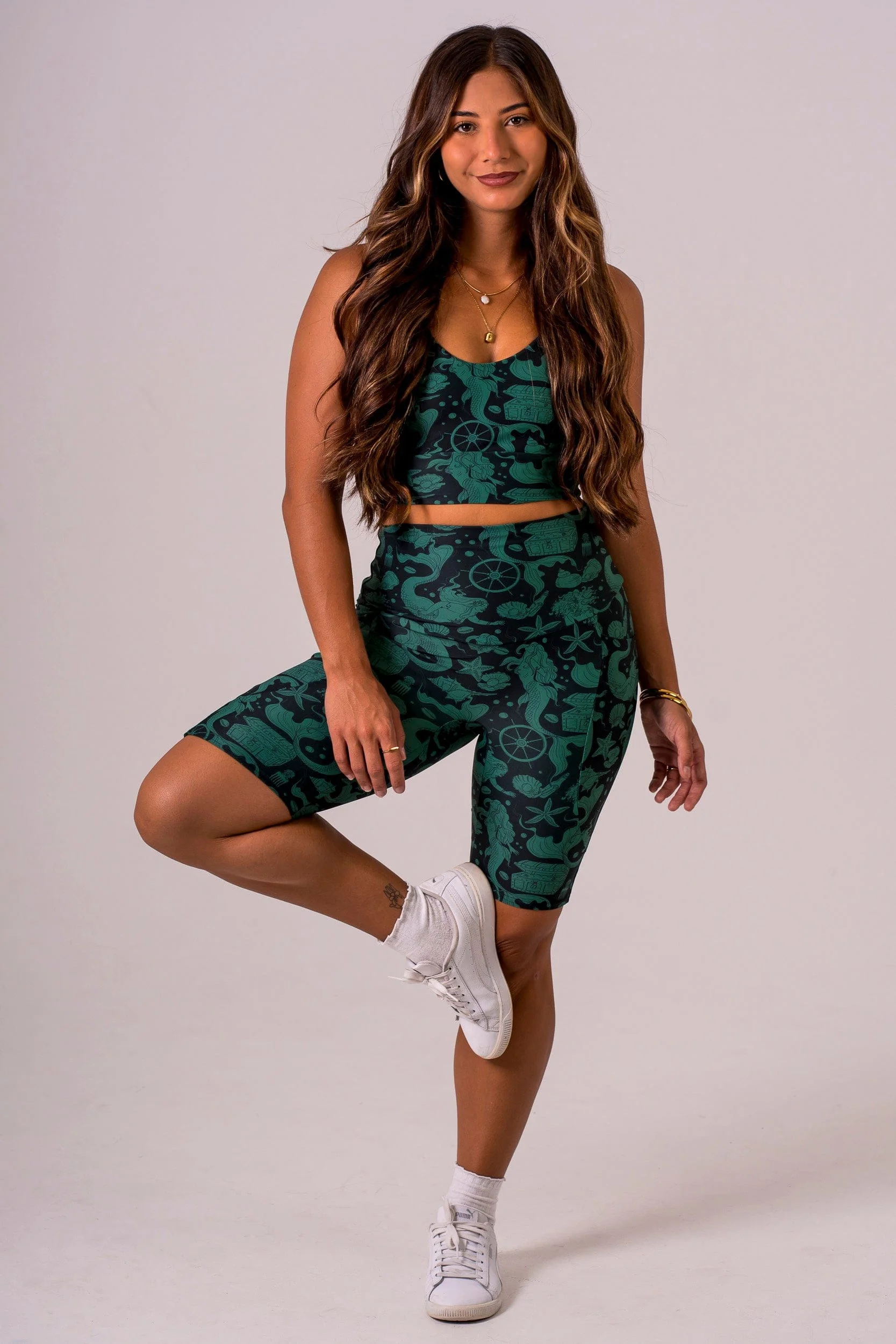 Siren Dynamic High Waisted Pocket Bike Shorts - Image 3