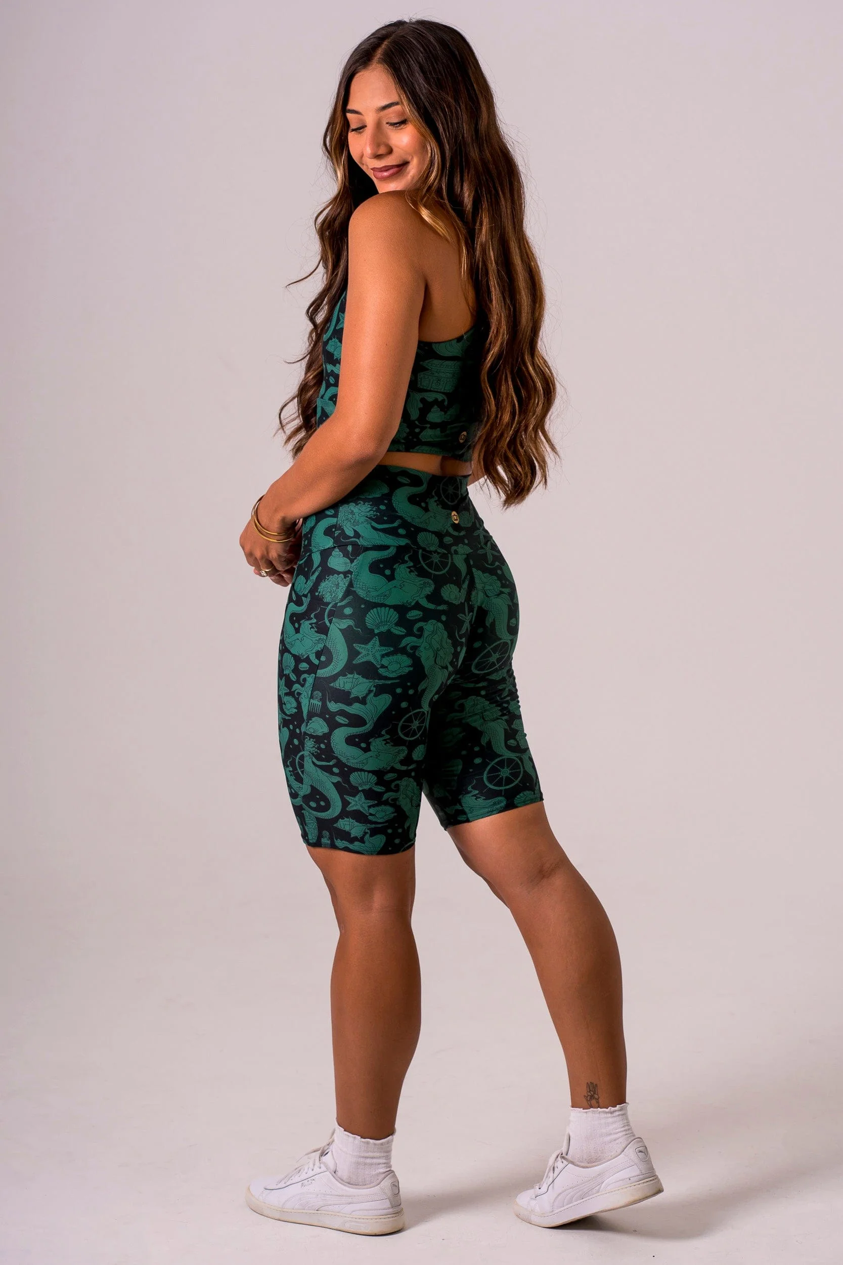 Siren Dynamic High Waisted Pocket Bike Shorts - Image 5