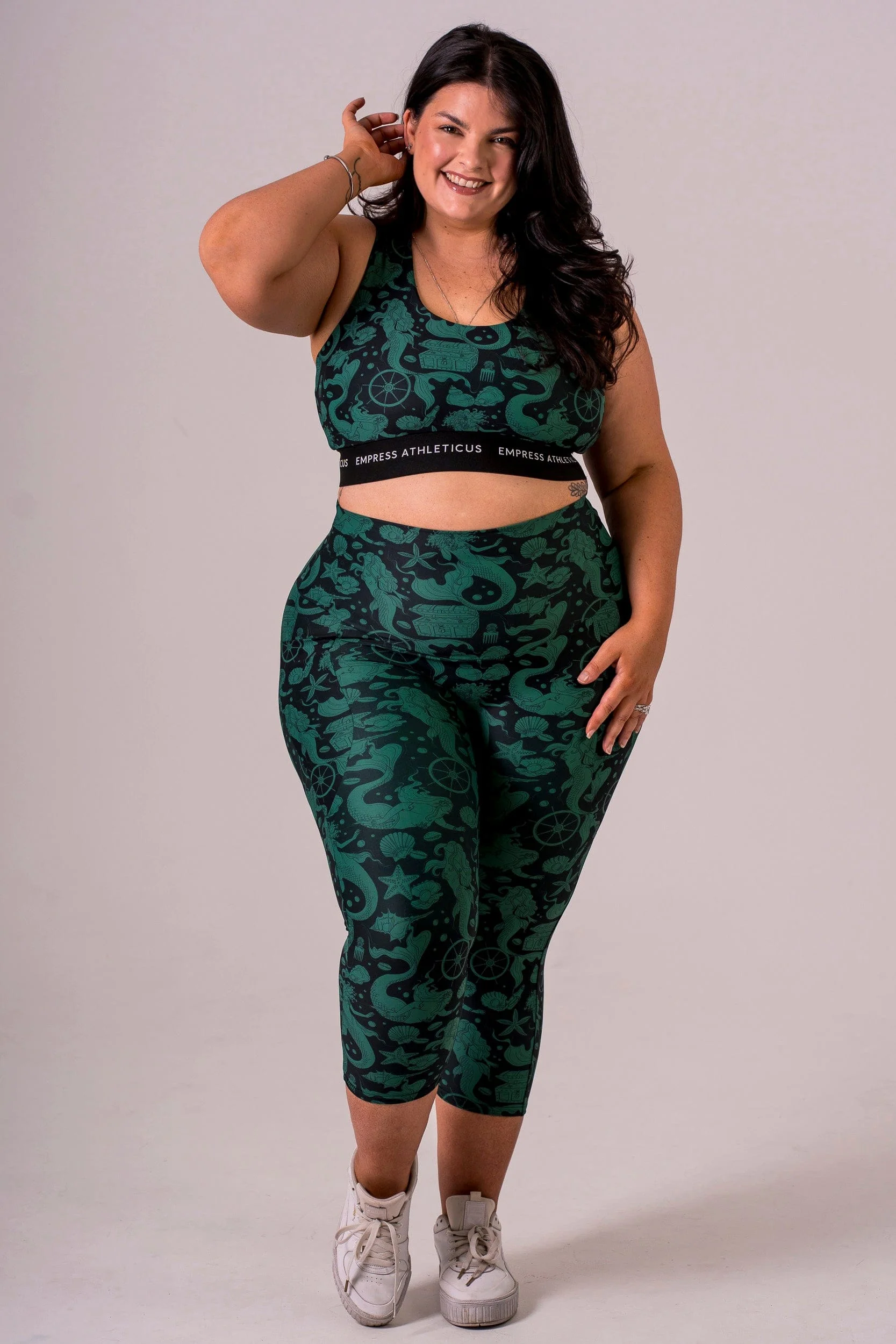 Siren Dynamic High Waisted Pocket Capri Leggings - Image 3