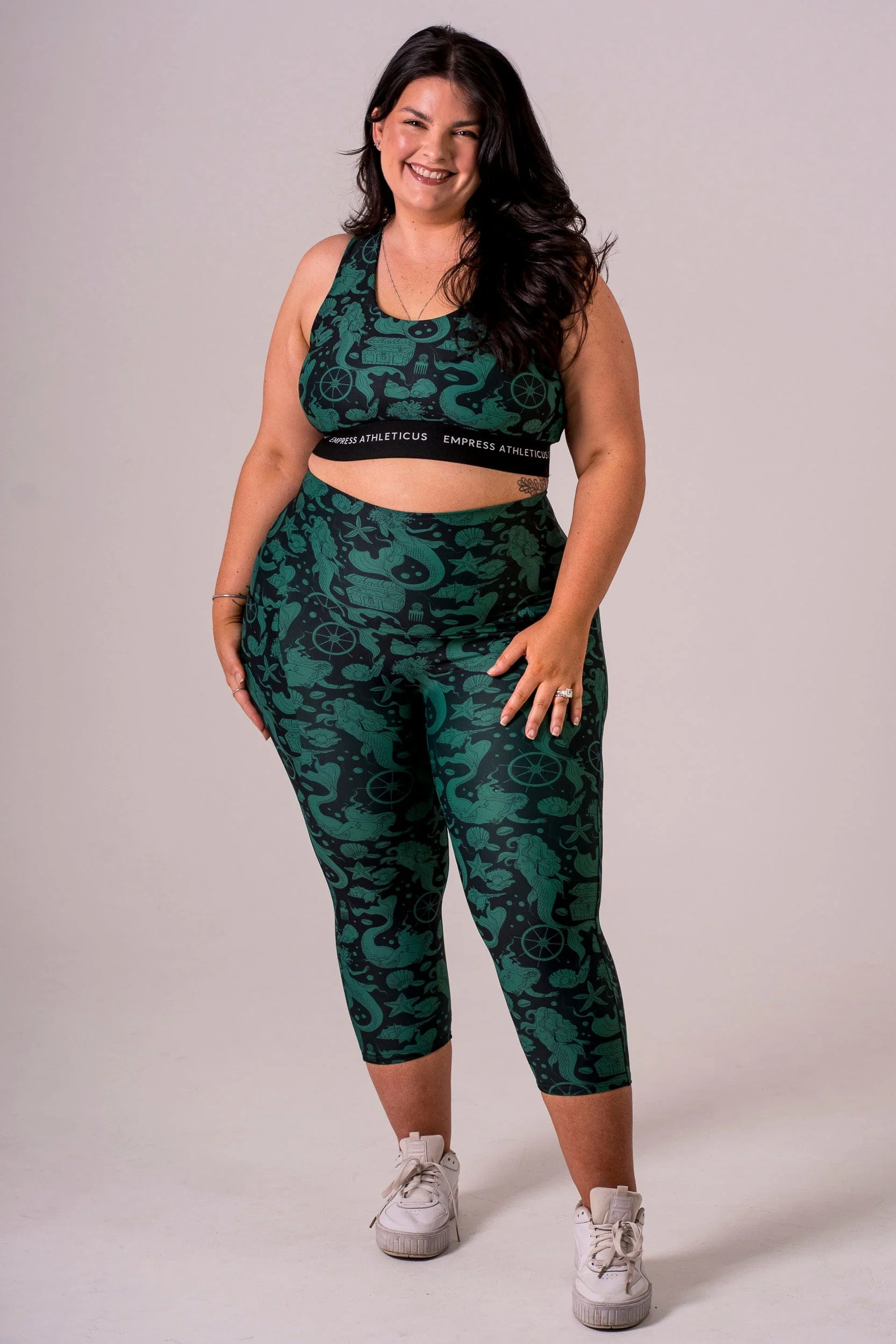 Siren Dynamic High Waisted Pocket Capri Leggings - Image 4