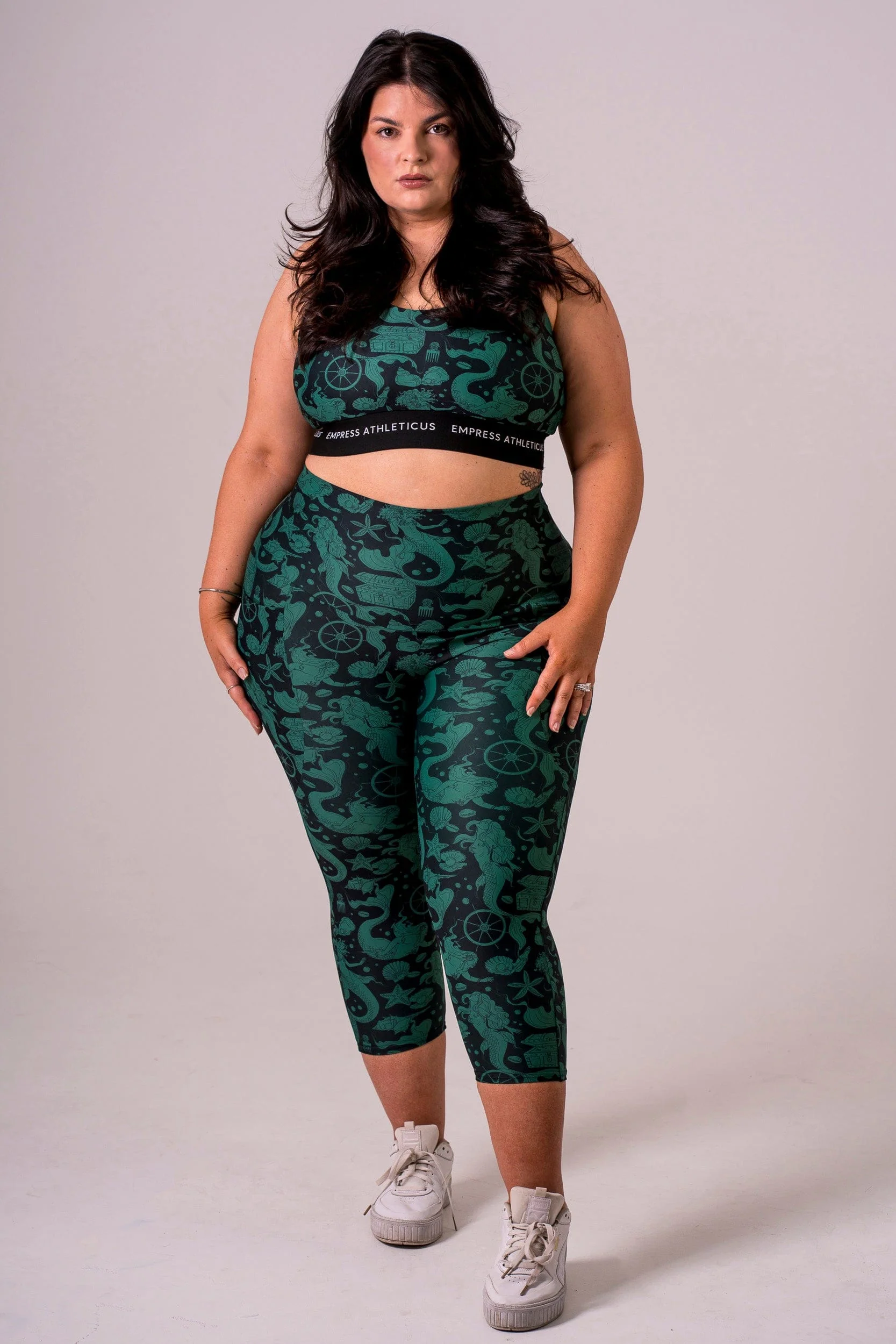 Siren Dynamic High Waisted Pocket Capri Leggings - Image 5