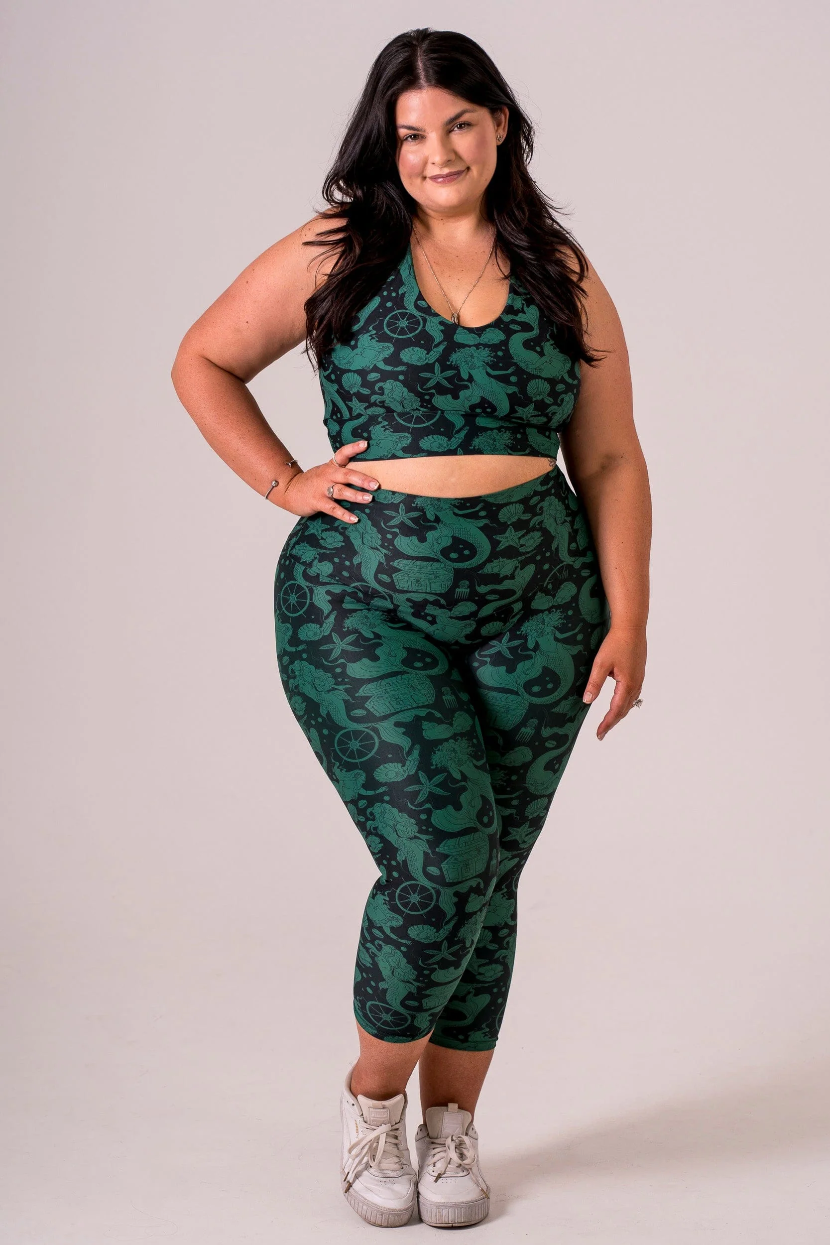 Siren Dynamic High Waisted Capri Leggings - Image 4