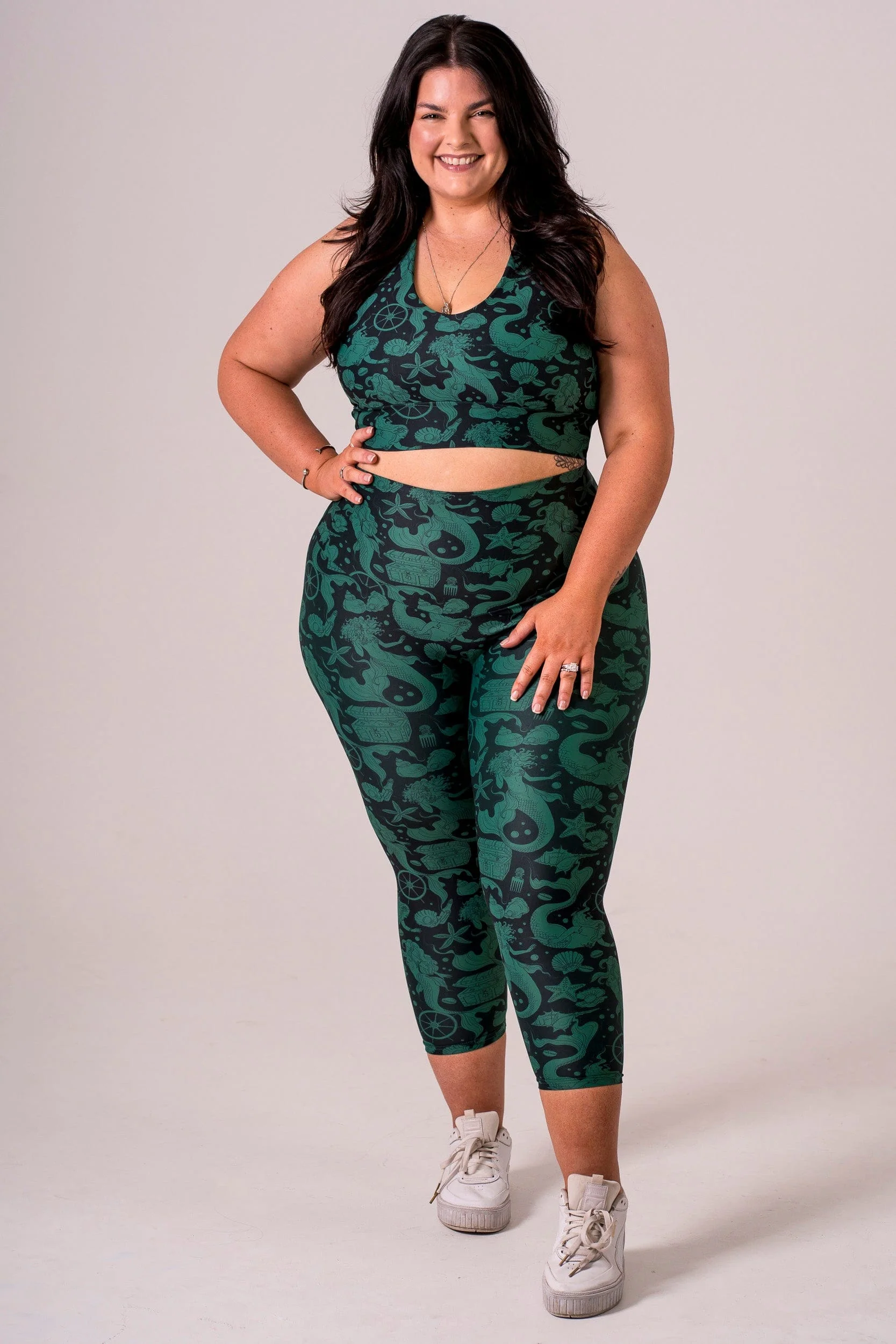 Siren Dynamic High Waisted Capri Leggings - Image 6