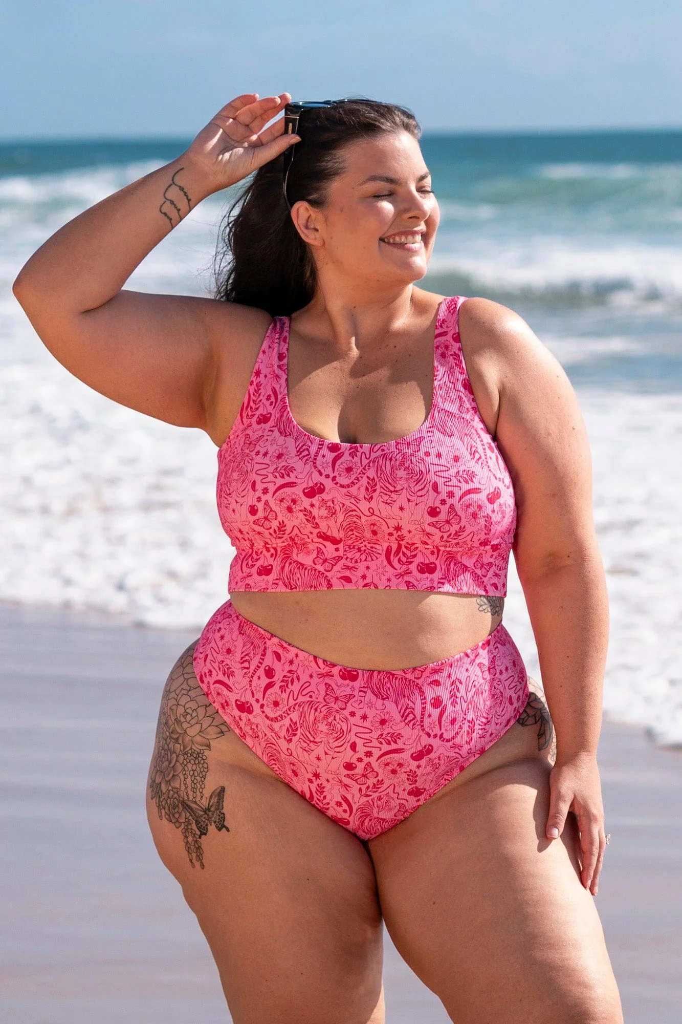 Wild Child High Waisted Bikini Bottoms - Image 4
